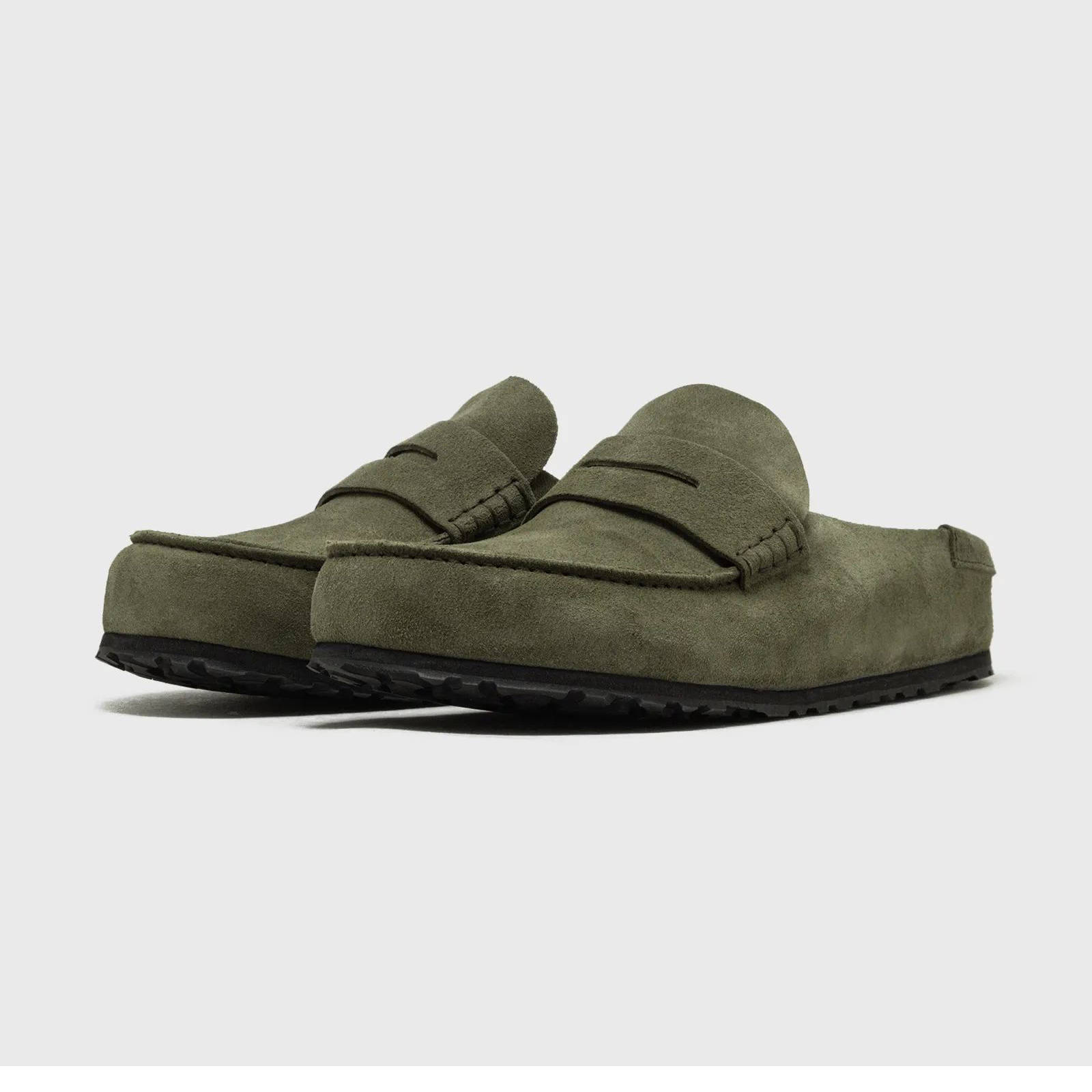 Birkenstock Naples Wrapped Leve Thyme 1030189 front