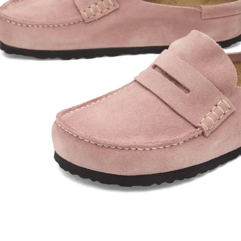 Birkenstock Naples Wrapped Loafers Pink Clay 1031683 toe