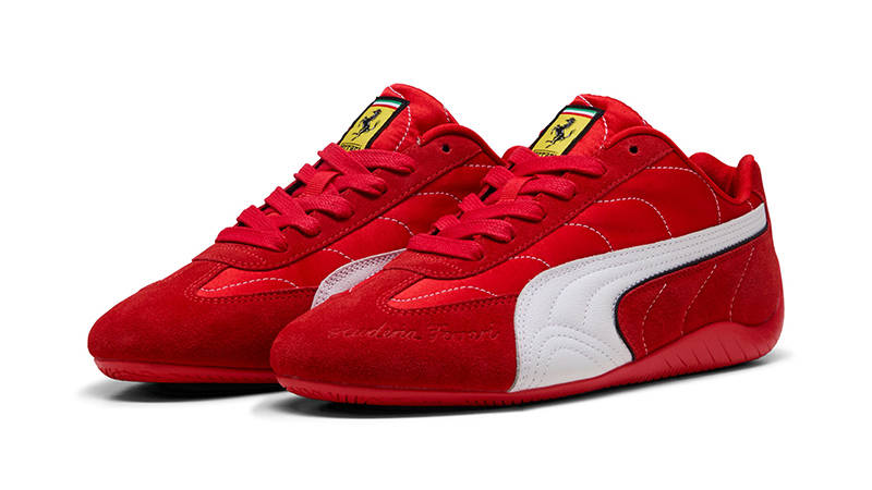 Ferrari Monza x PUMA Speedcat Rosso Corsa White 309077-01 front