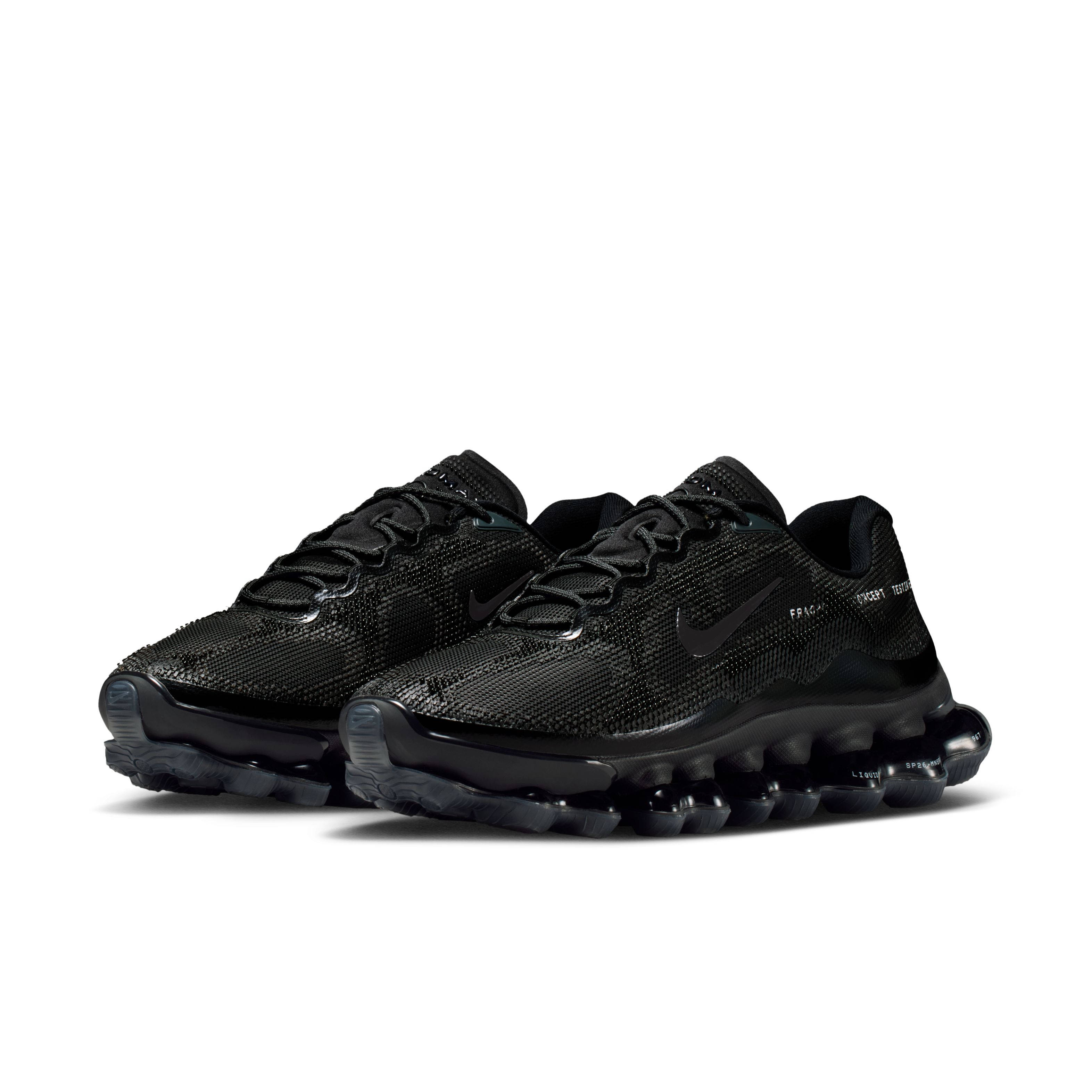 Fragment x Nike Air Liquid Max Black front
