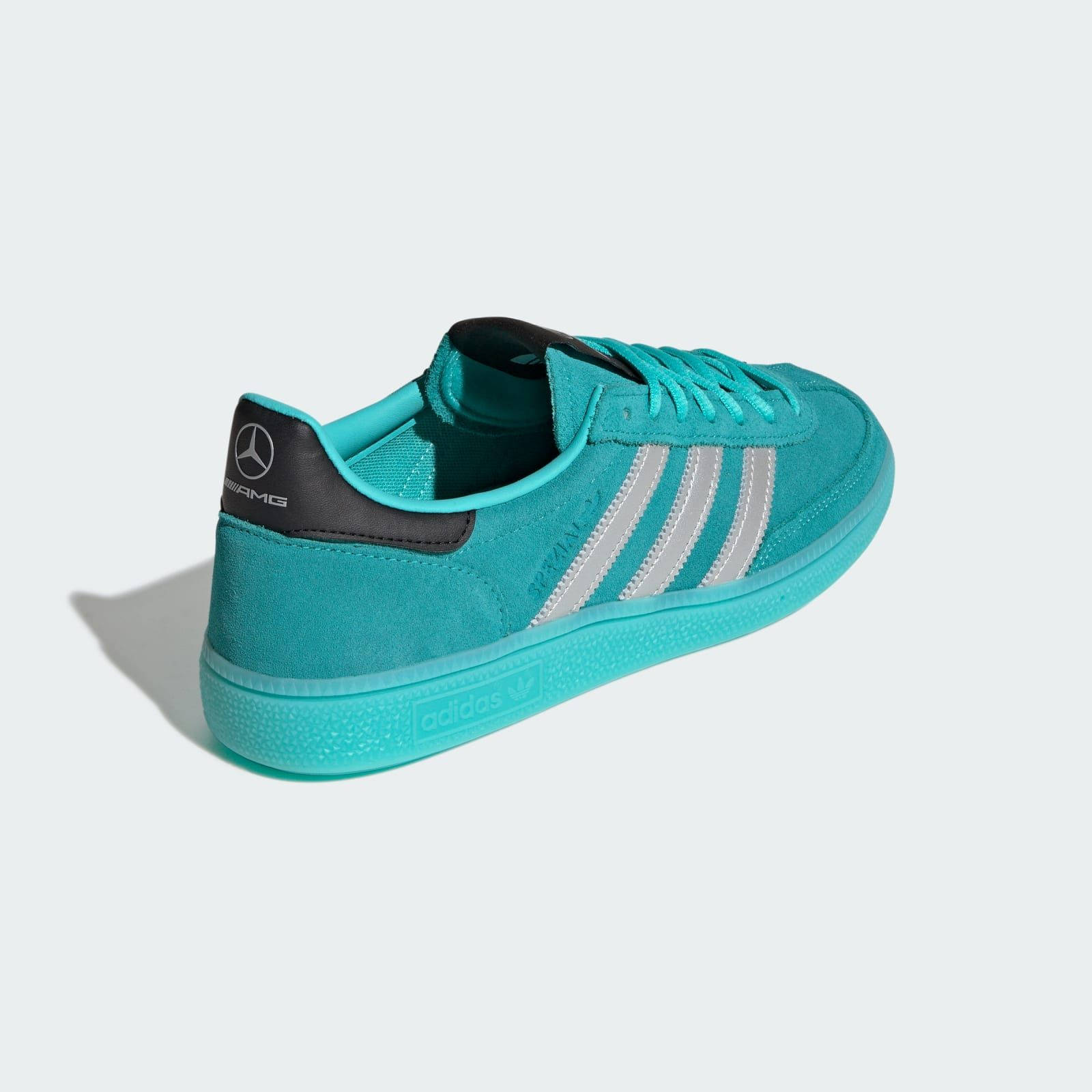 Mercedes-AMG F1 x adidas Handball Spezial Mint Rush KJ1186 back
