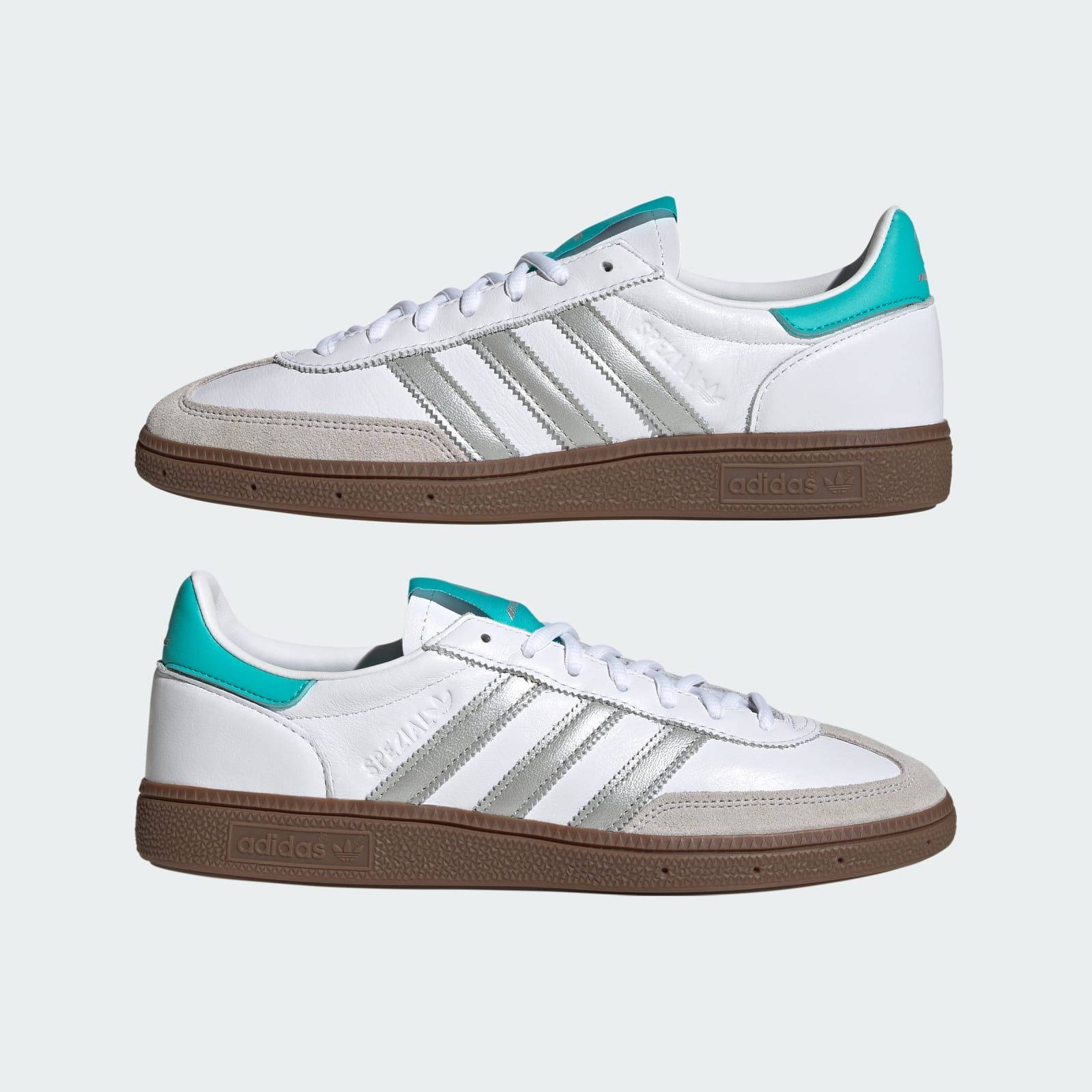 Mercedes-AMG F1 x adidas Handball Spezial White Silver KJ1178 feature