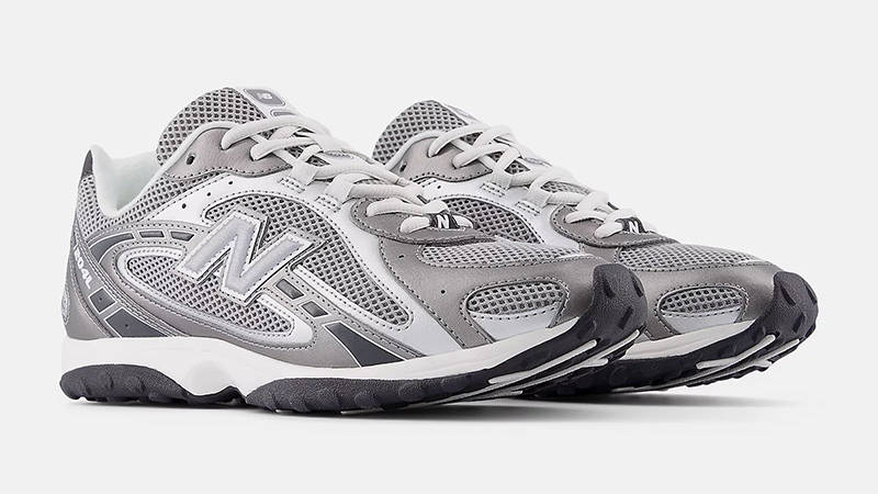 New Balance 204L Dark Silver Metallic U204L1KP front