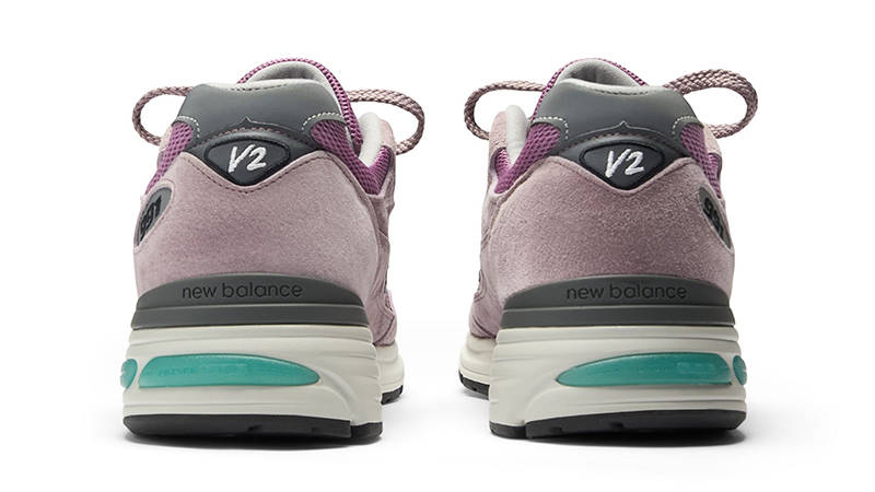 New Balance 991v2 Smoked Pearl U991RR2 back