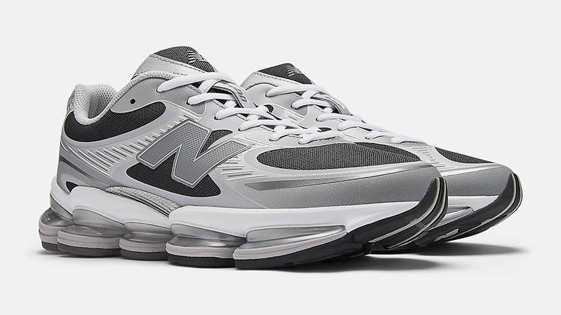New Balance ABZORB 2000 Silver Metallic Black U20003OZ front