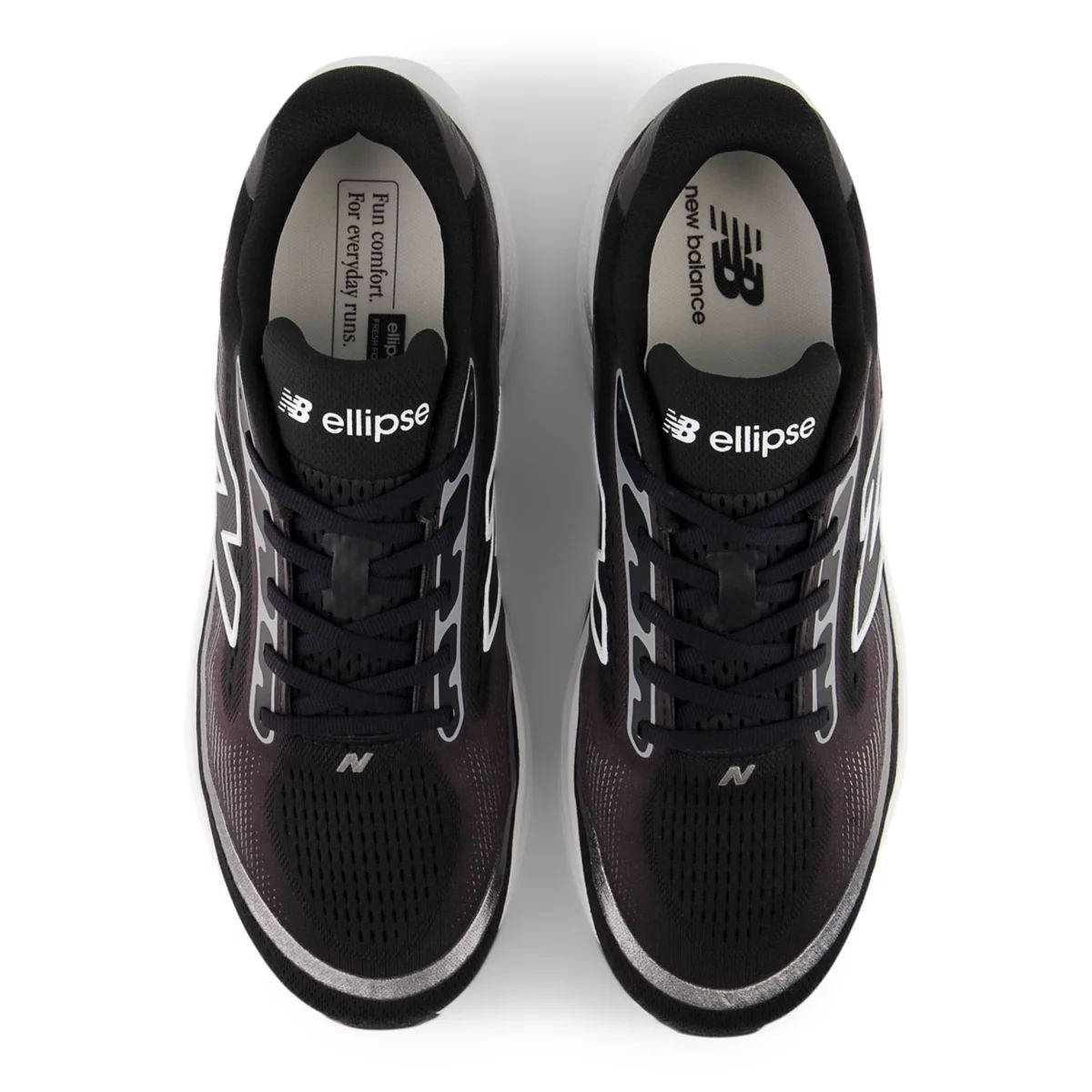 New Balance Ellipse v1 Black White MELPS20Y middle