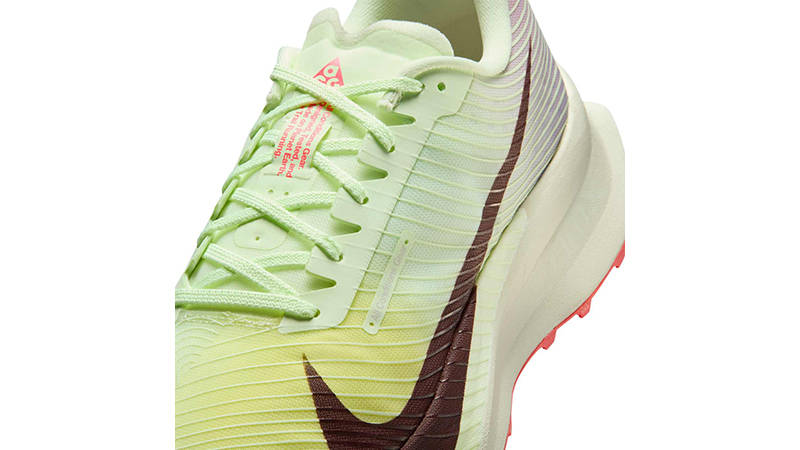 Nike ACG ZoomX Ultrafly Trail Volt Tint Ash HF5668-700 tongue