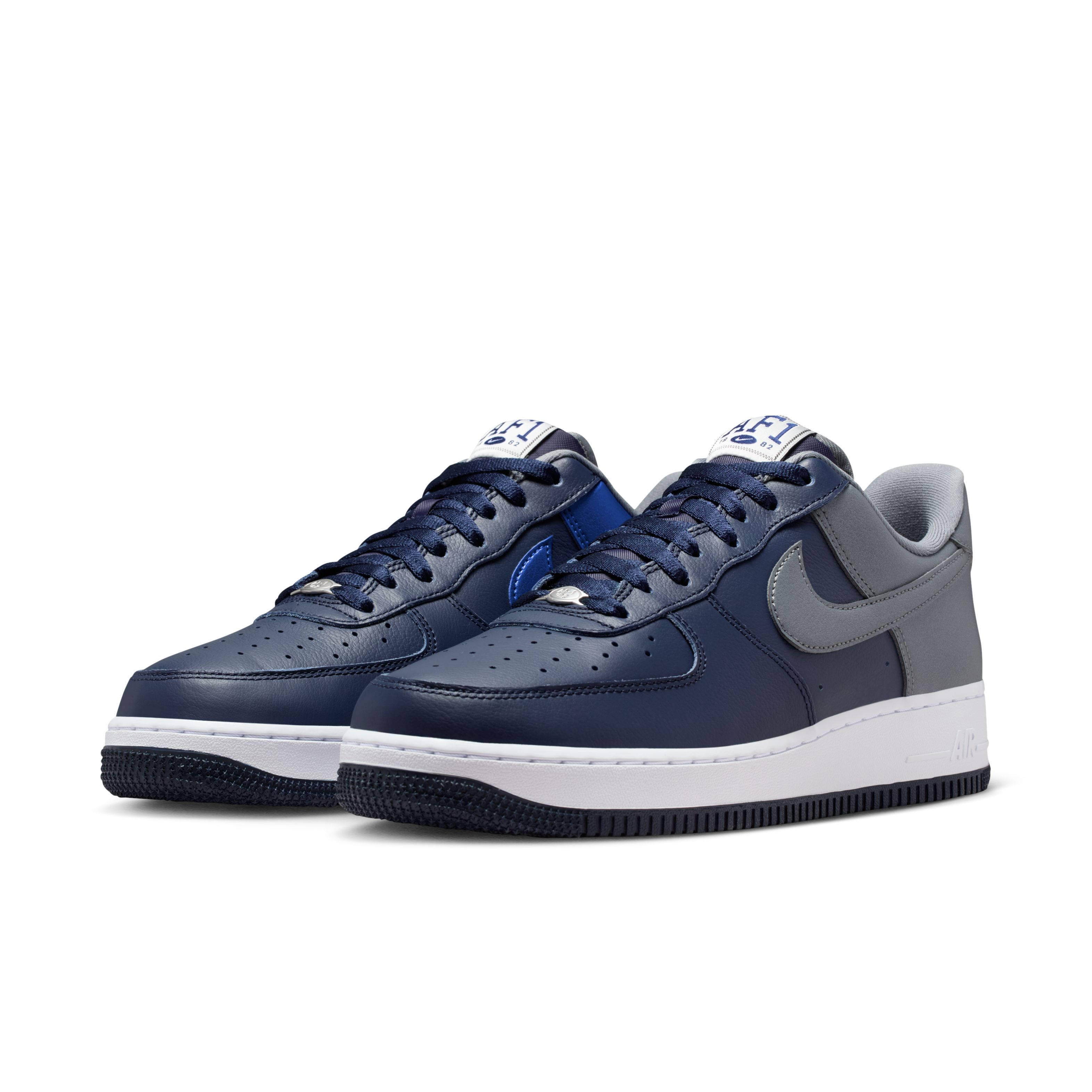 Nike Air Force 1 Low 07 LV8 Obsidian Smoke Grey IB6847-400 front