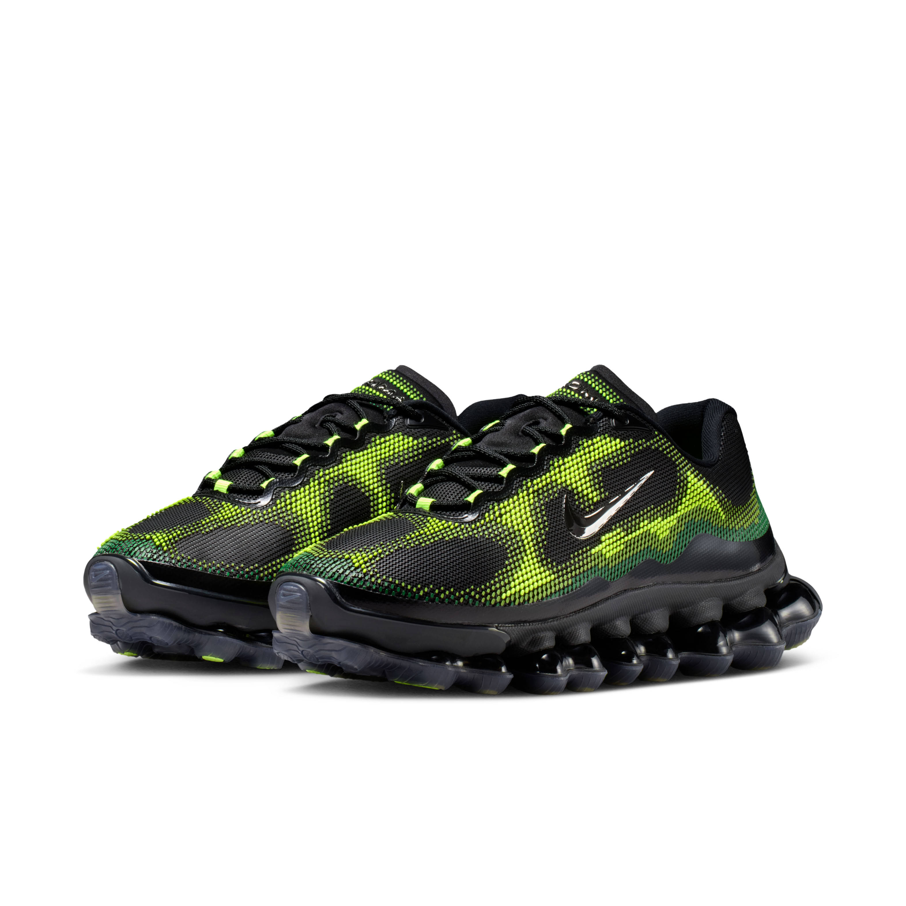 Nike Air Liquid Max Black Green Apple Front