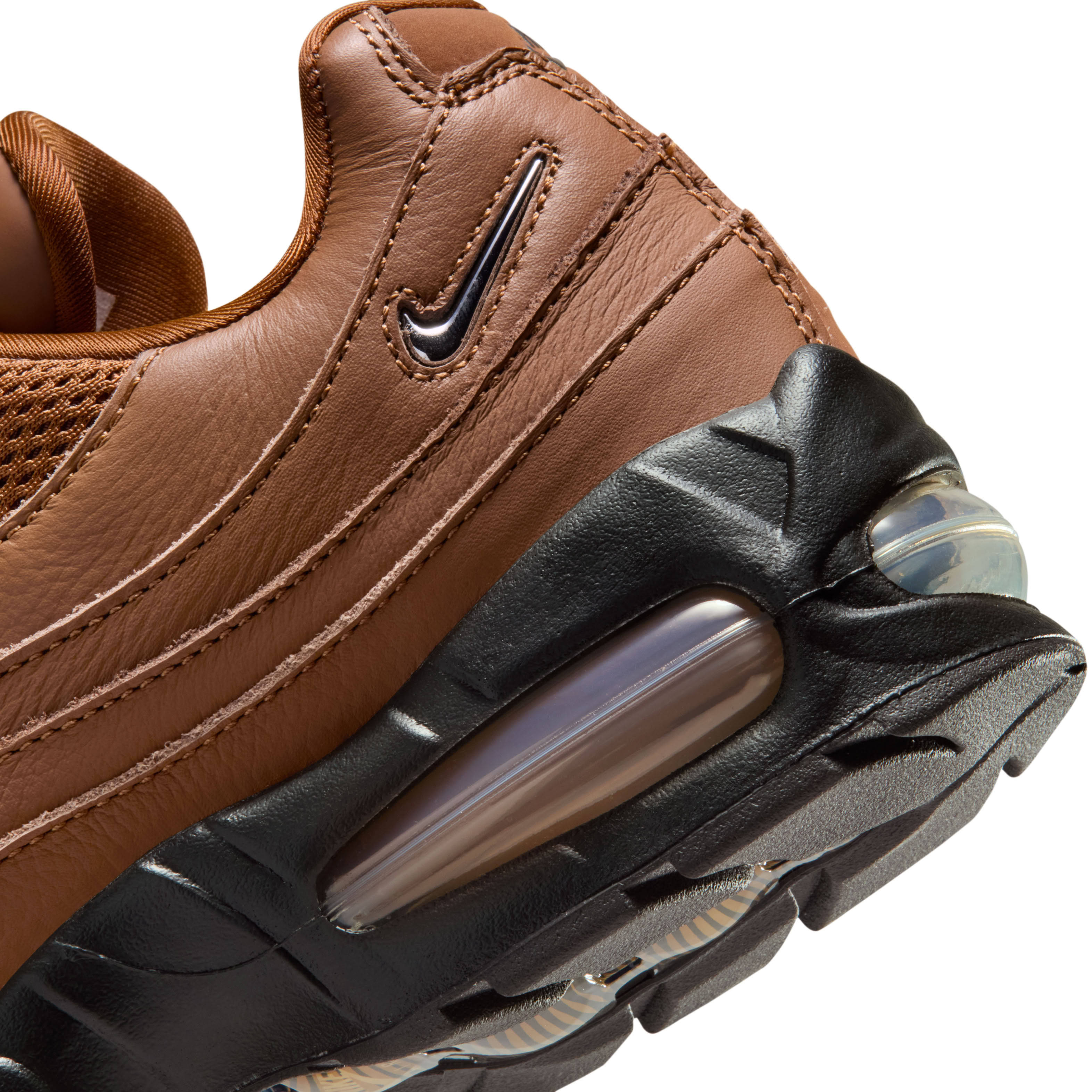 Nike Air Max 95 Big Bubble Jewel Swoosh British Tan Detail 1