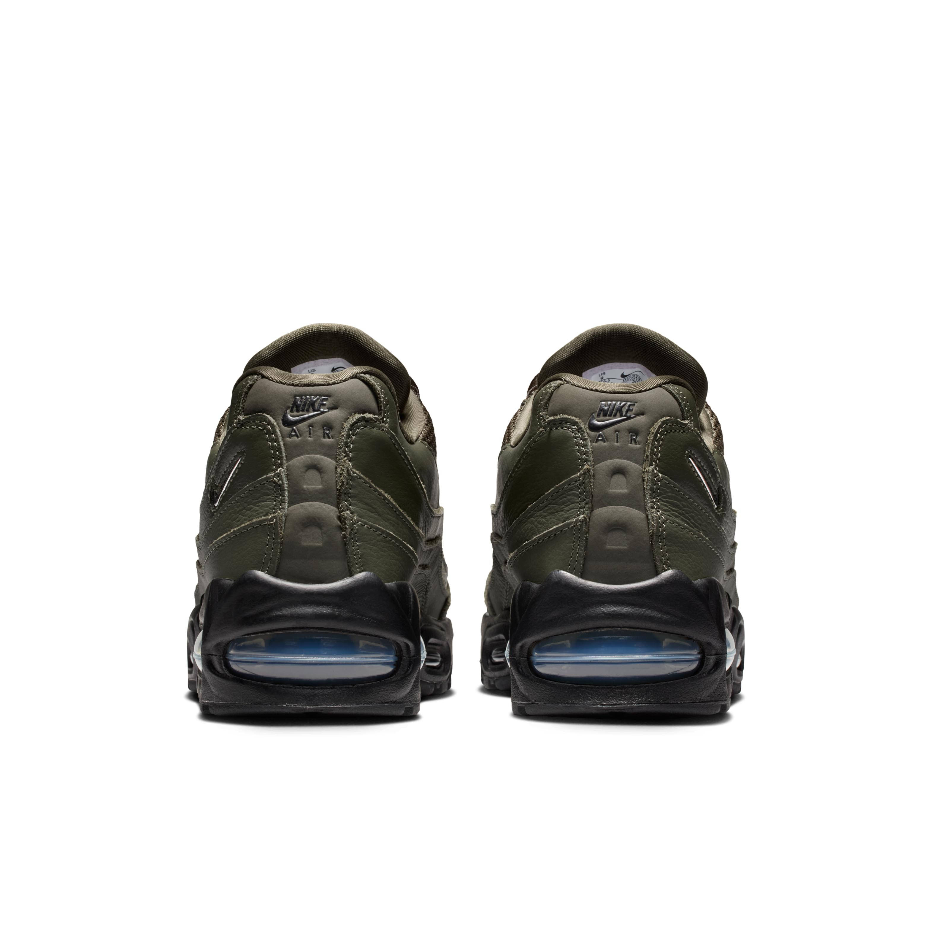 Nike Air Max 95 Big Bubble Jewel Swoosh Cargo Khaki Back