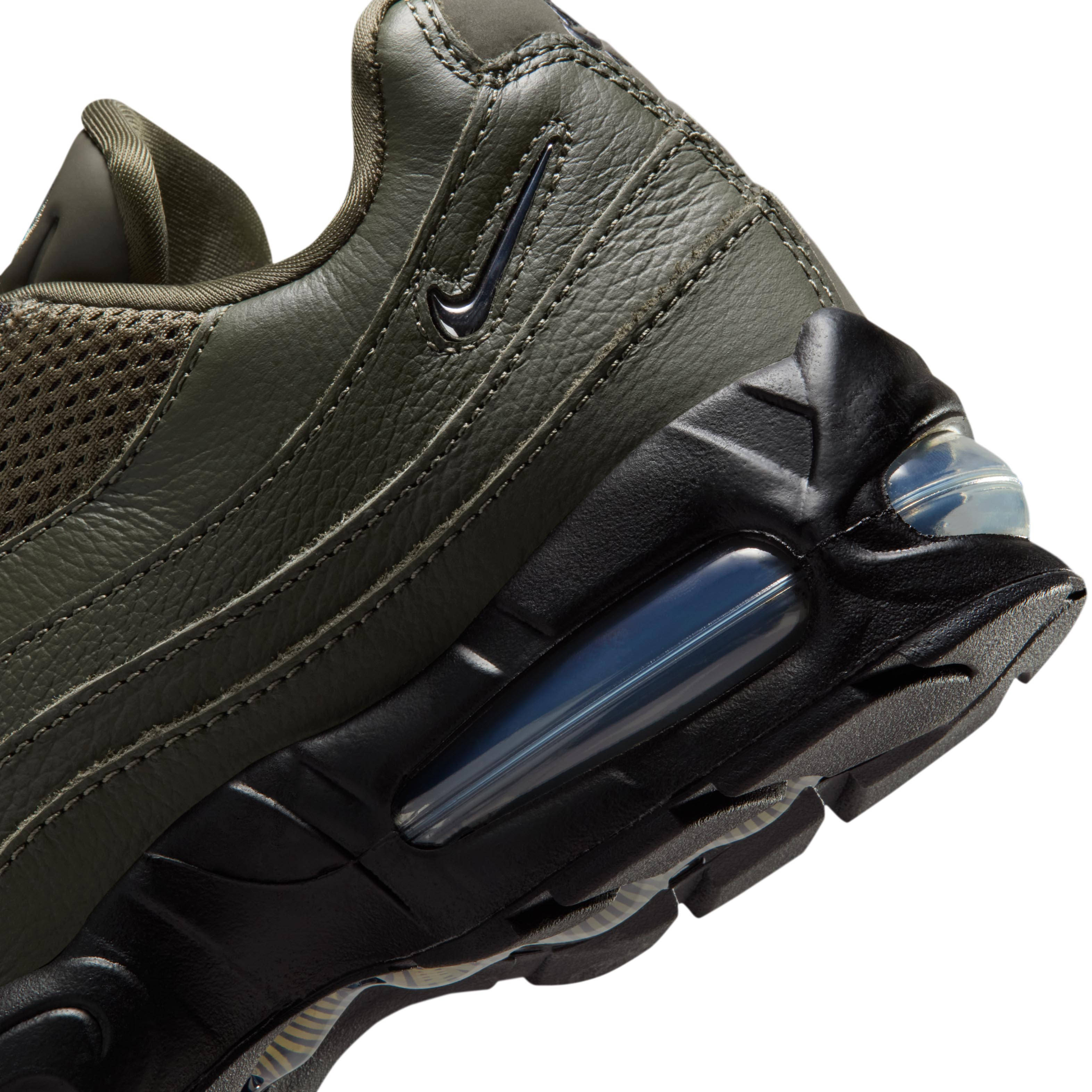 Nike Air Max 95 Big Bubble Jewel Swoosh Cargo Khaki Detail 1