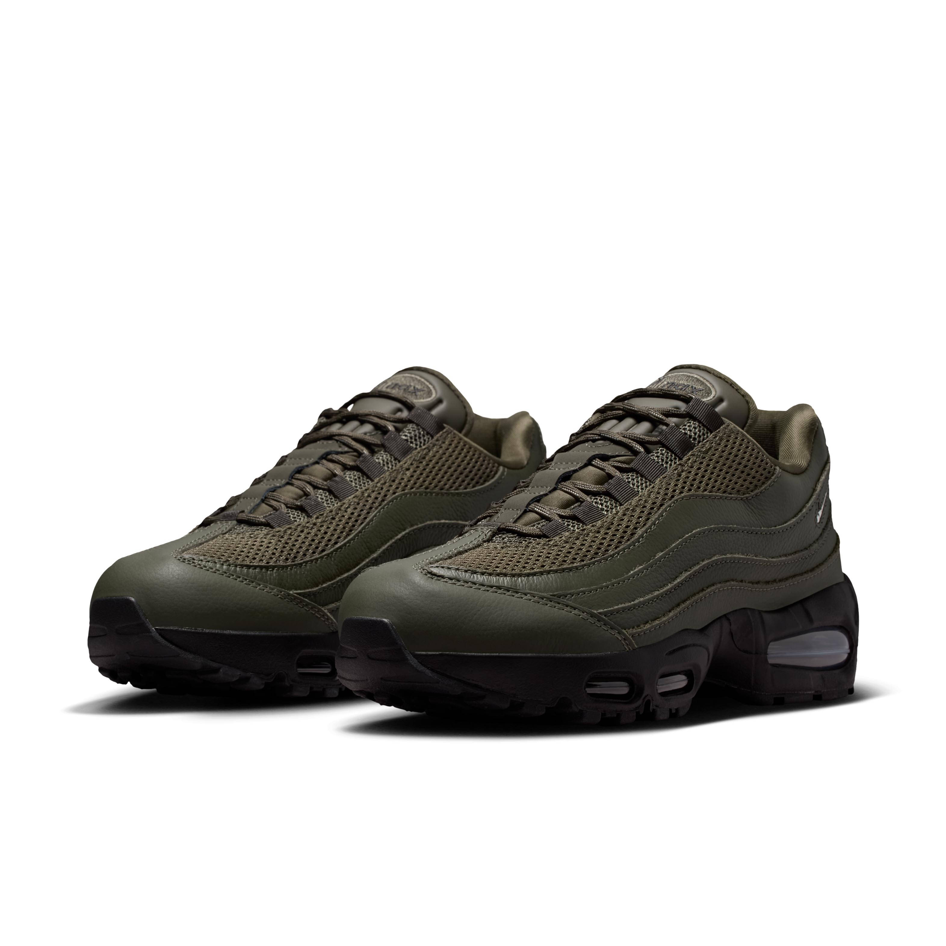 Nike Air Max 95 Big Bubble Jewel Swoosh Cargo Khaki Front