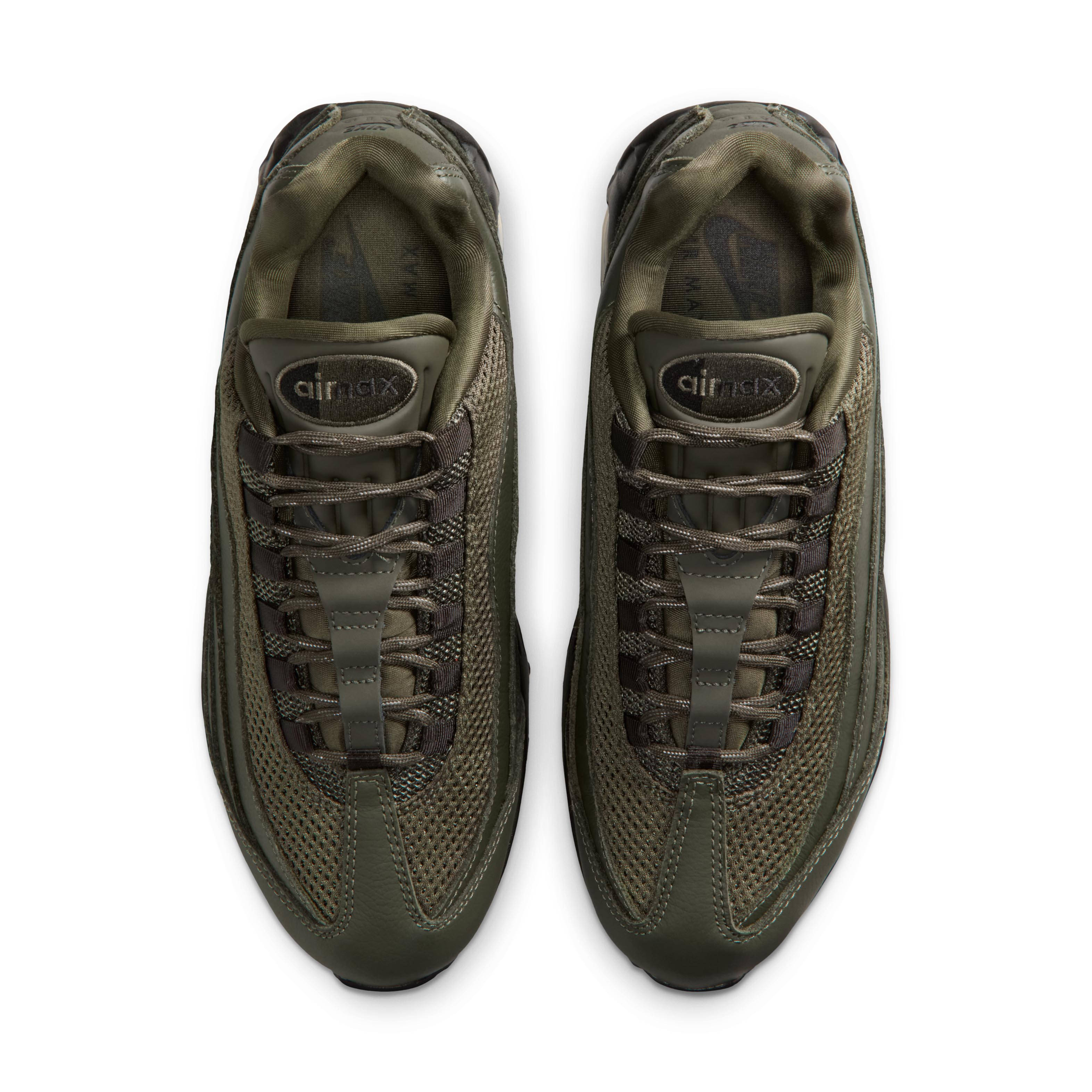 Nike Air Max 95 Big Bubble Jewel Swoosh Cargo Khaki Top