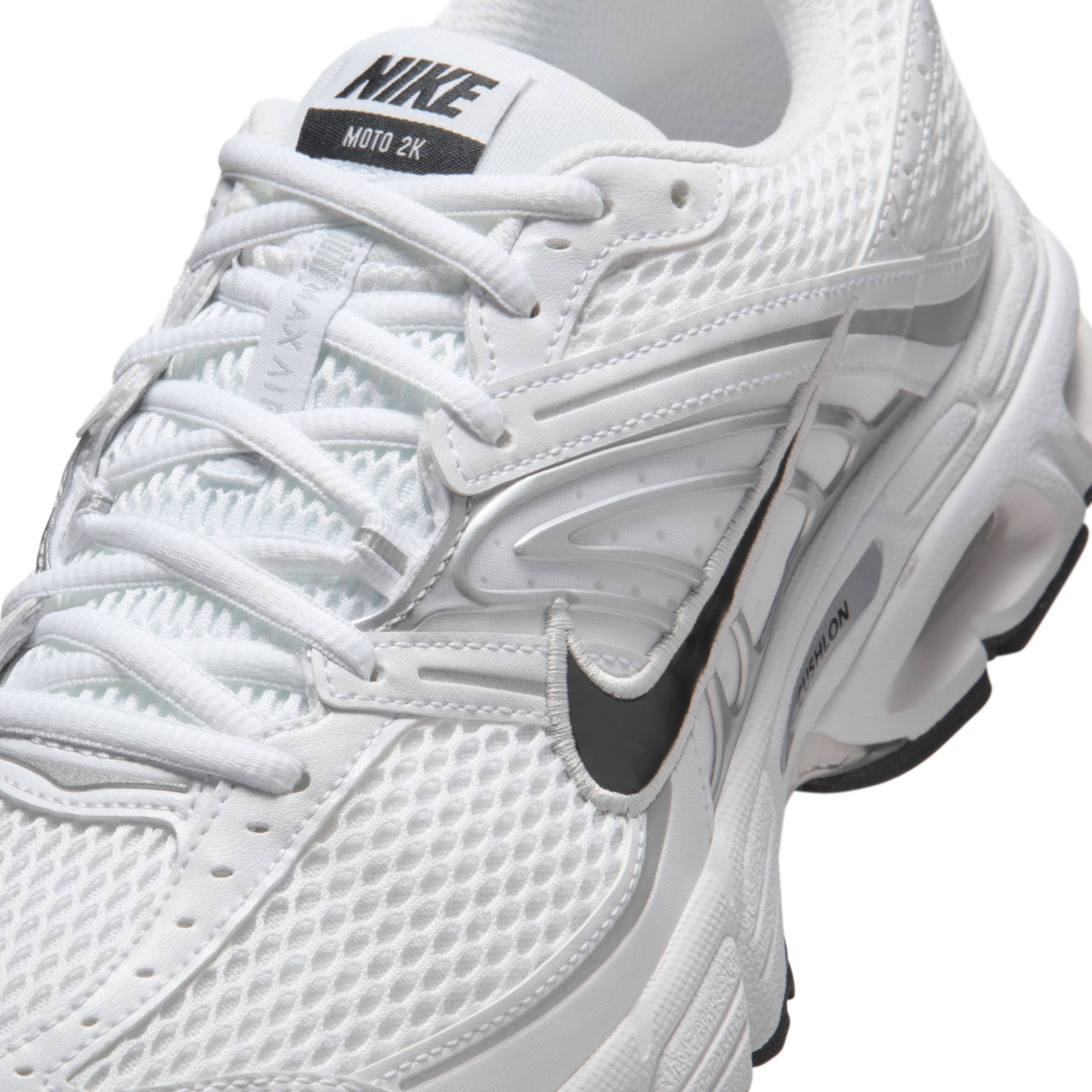 Nike Air Max Moto 2K White Black Metallic Silver IO9279-100 side