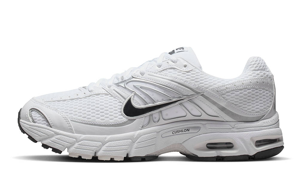 Nike Air Max Moto 2K White Black Metallic Silver