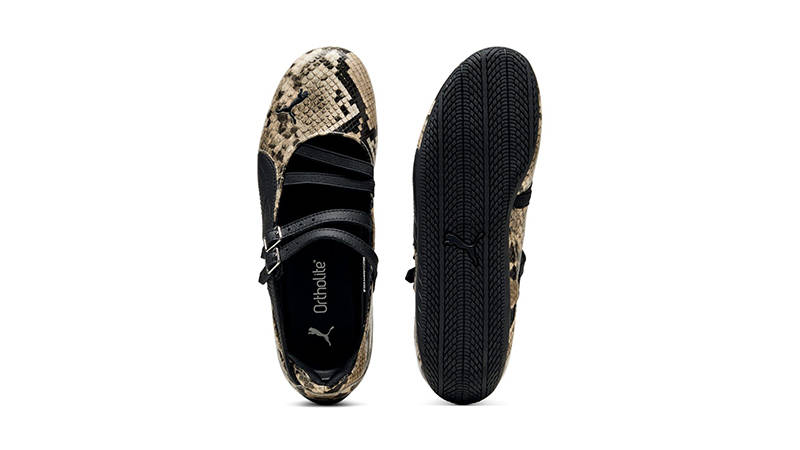 PUMA Speedcat Ballet Snake Black Vapor Grey 405326-01 middle