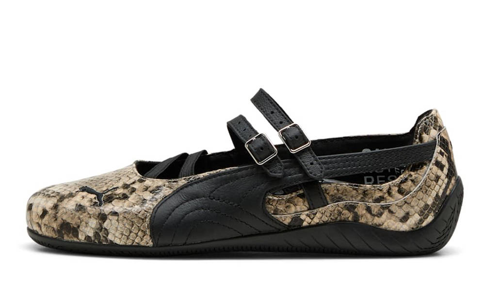 PUMA Speedcat Ballet Snake Black Vapor Grey