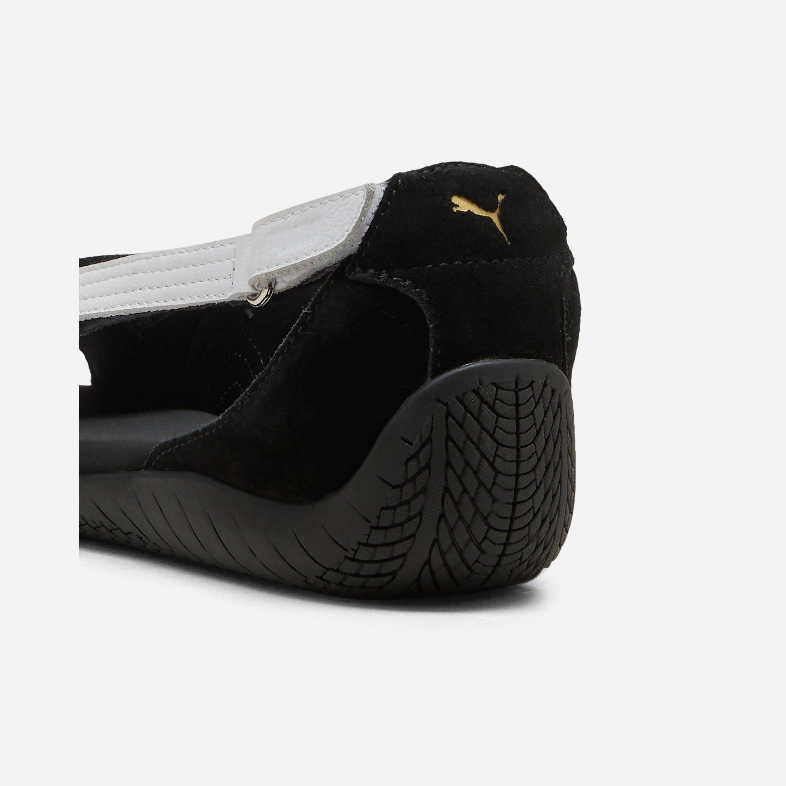 PUMA Speedcat Sandal Black White 404839-01 HEEL