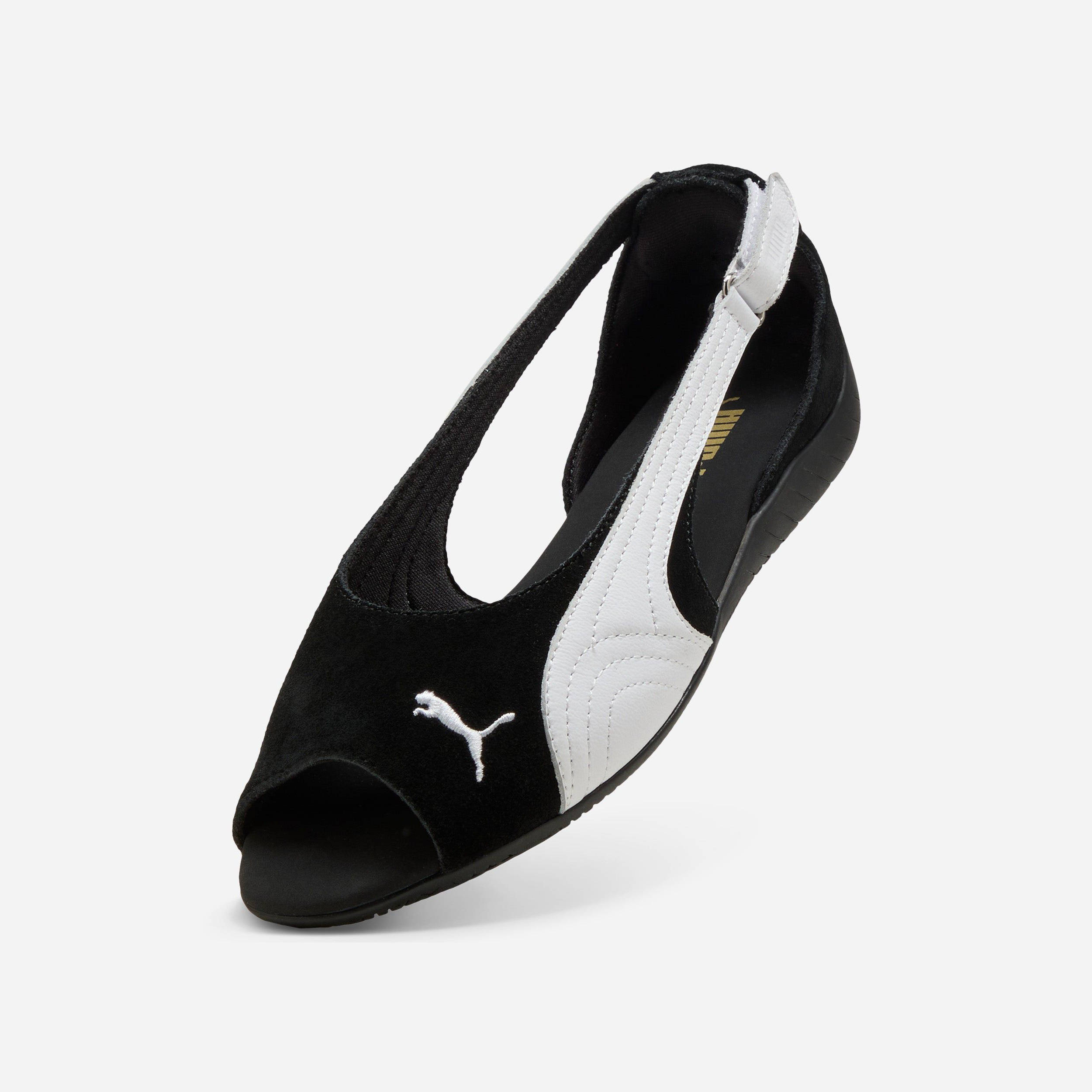 PUMA Speedcat Sandal Black White 404839-01 side