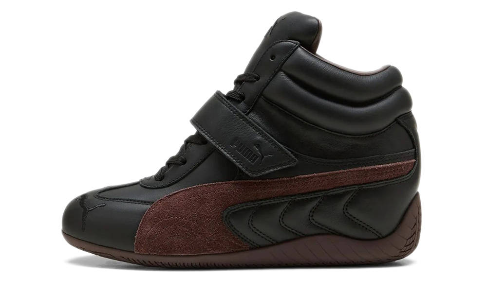 PUMA Speedcat Wedge Black Chocolate Brown