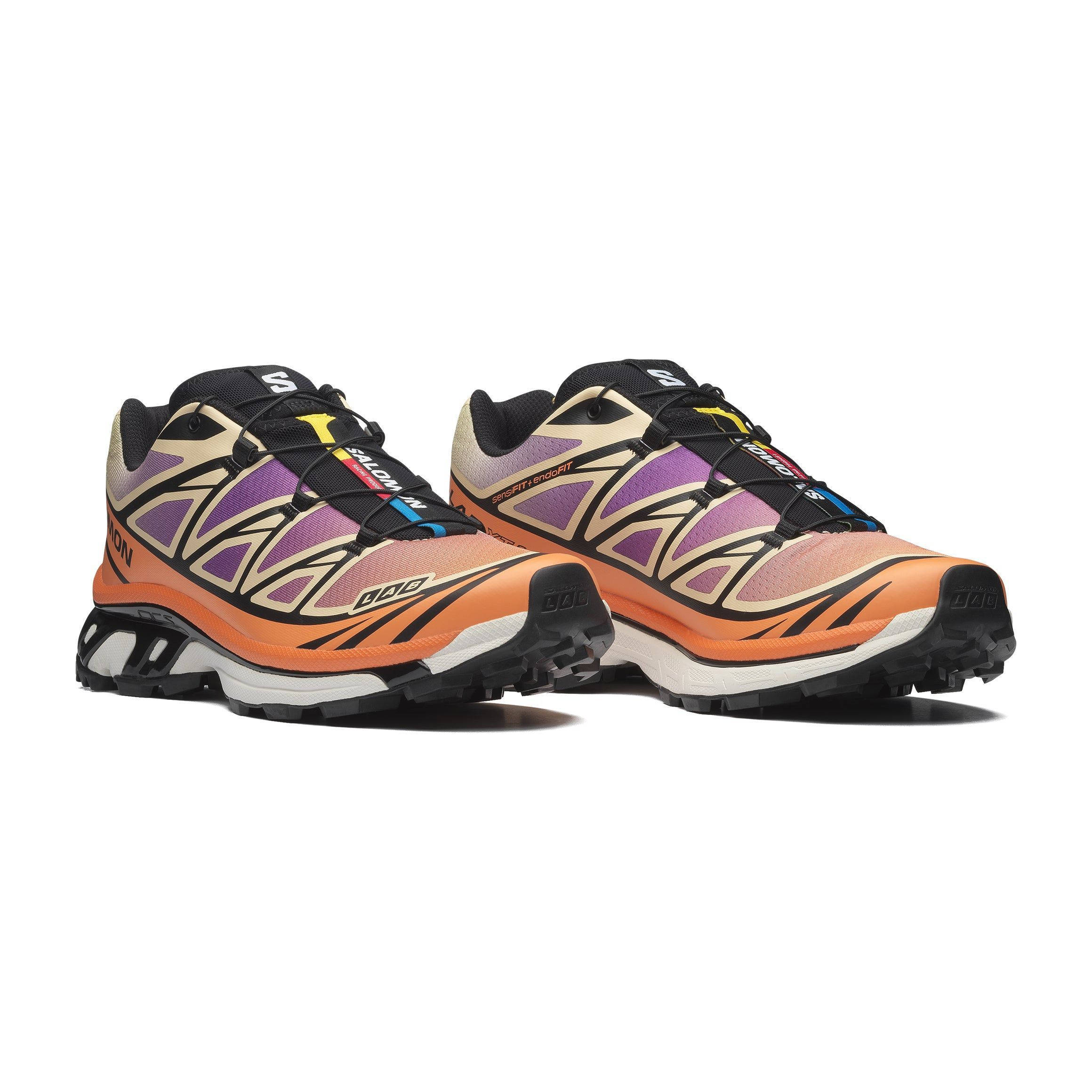 Salomon XT-6 Black Almond Cream L49154300 front