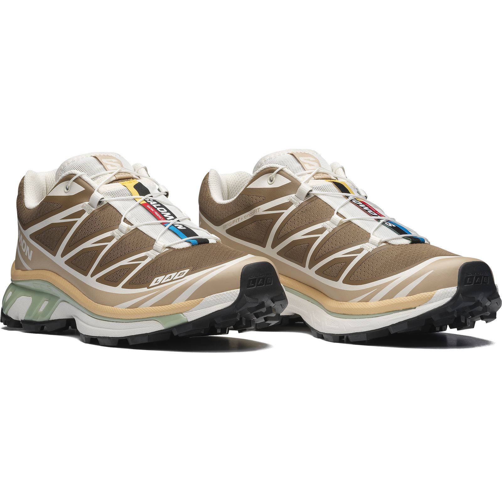 Salomon XT-6 Coyote Brown Sahara Sun L49205700 front