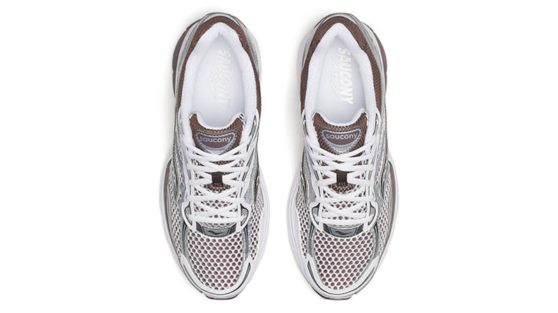 Saucony ProGrid Omni 9 White Brown S70739 57 middle