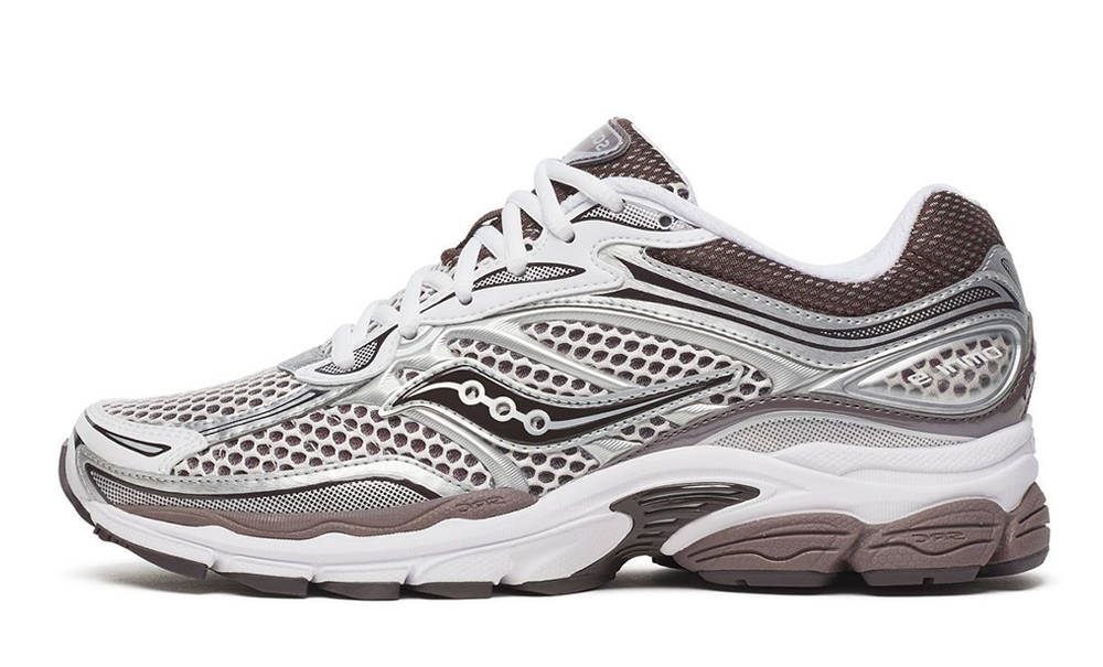 Saucony ProGrid Omni 9 White Brown S70739-57