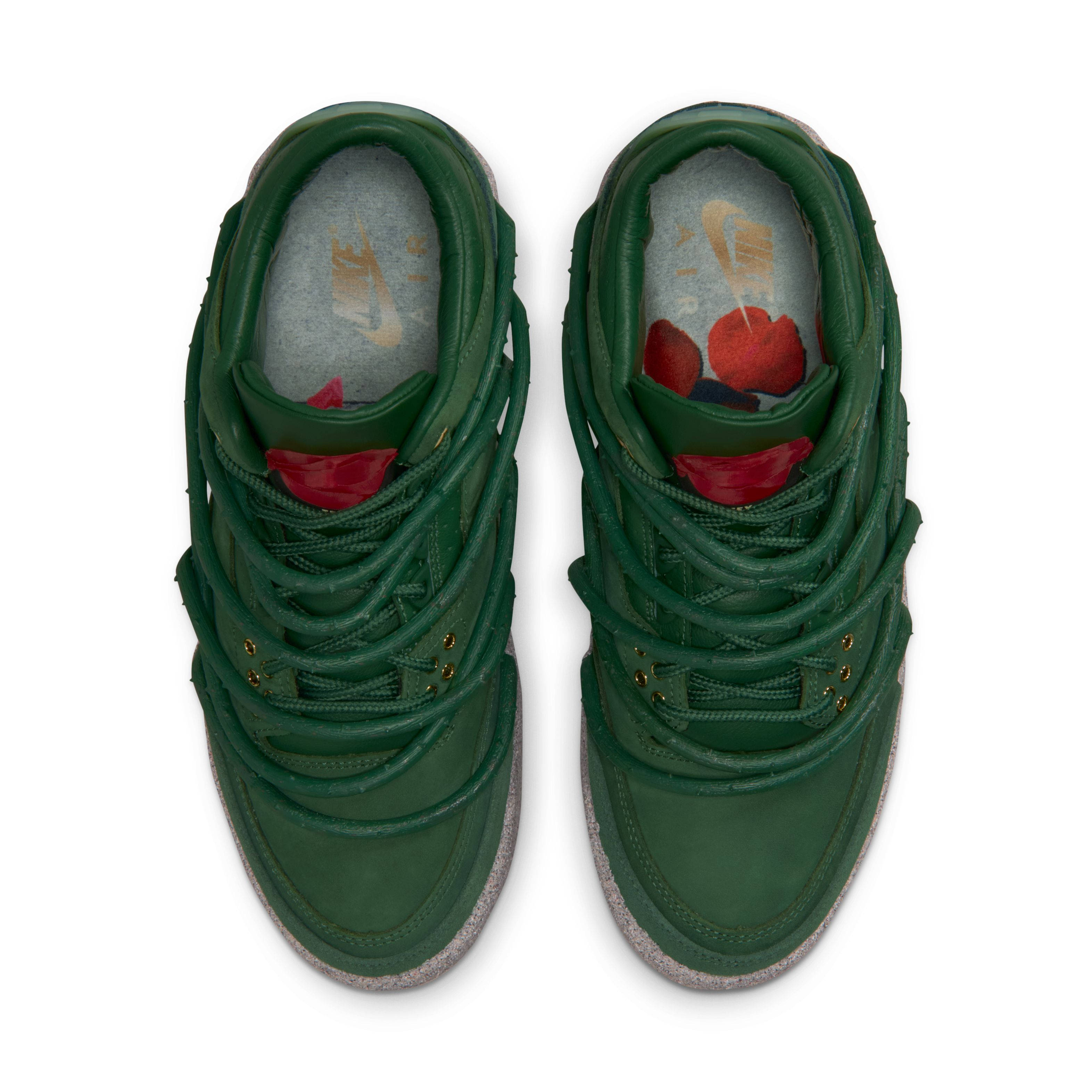 Teyana Taylor x Air Jordan 3 Fire Red middle