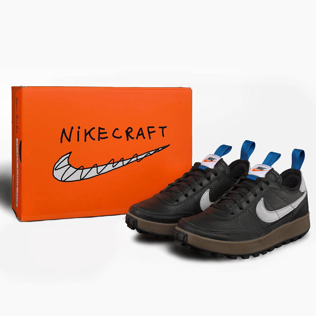 Tom Sachs x NikeCraft General Purpose Black Team Royal Pack