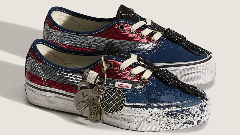 Vans Premium Authentic La Habana Red Navy VN000DB8Z11 front