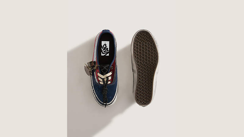 Vans Premium Authentic La Habana Red Navy VN000DB8Z11 middle