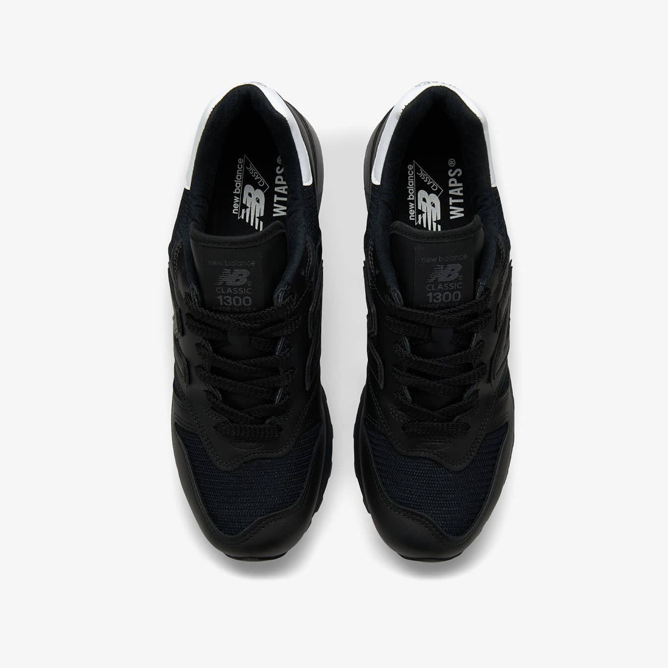 WTAPS New Balance 1300 Black White middle