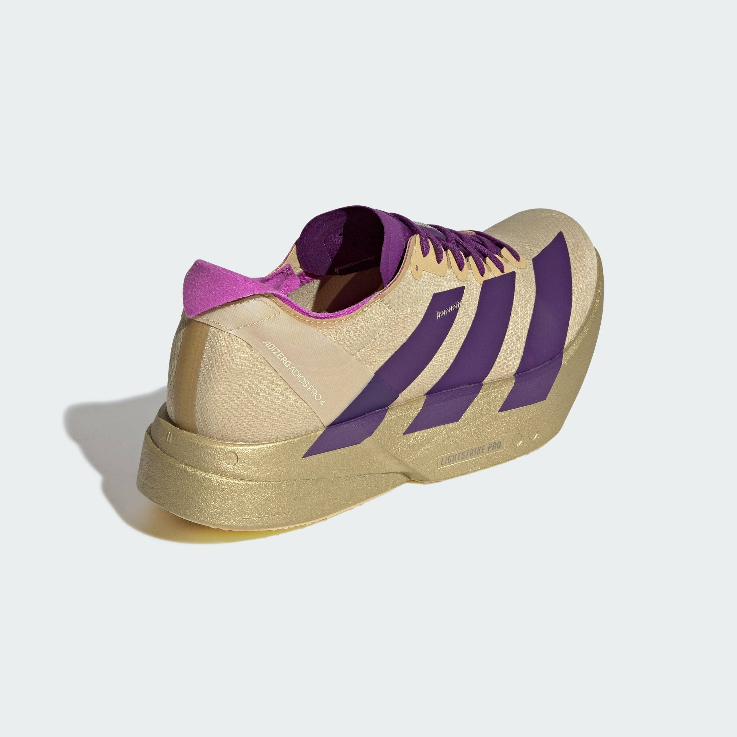 adidas Adizero Adios Pro 4 Sand Purple JR7410 back