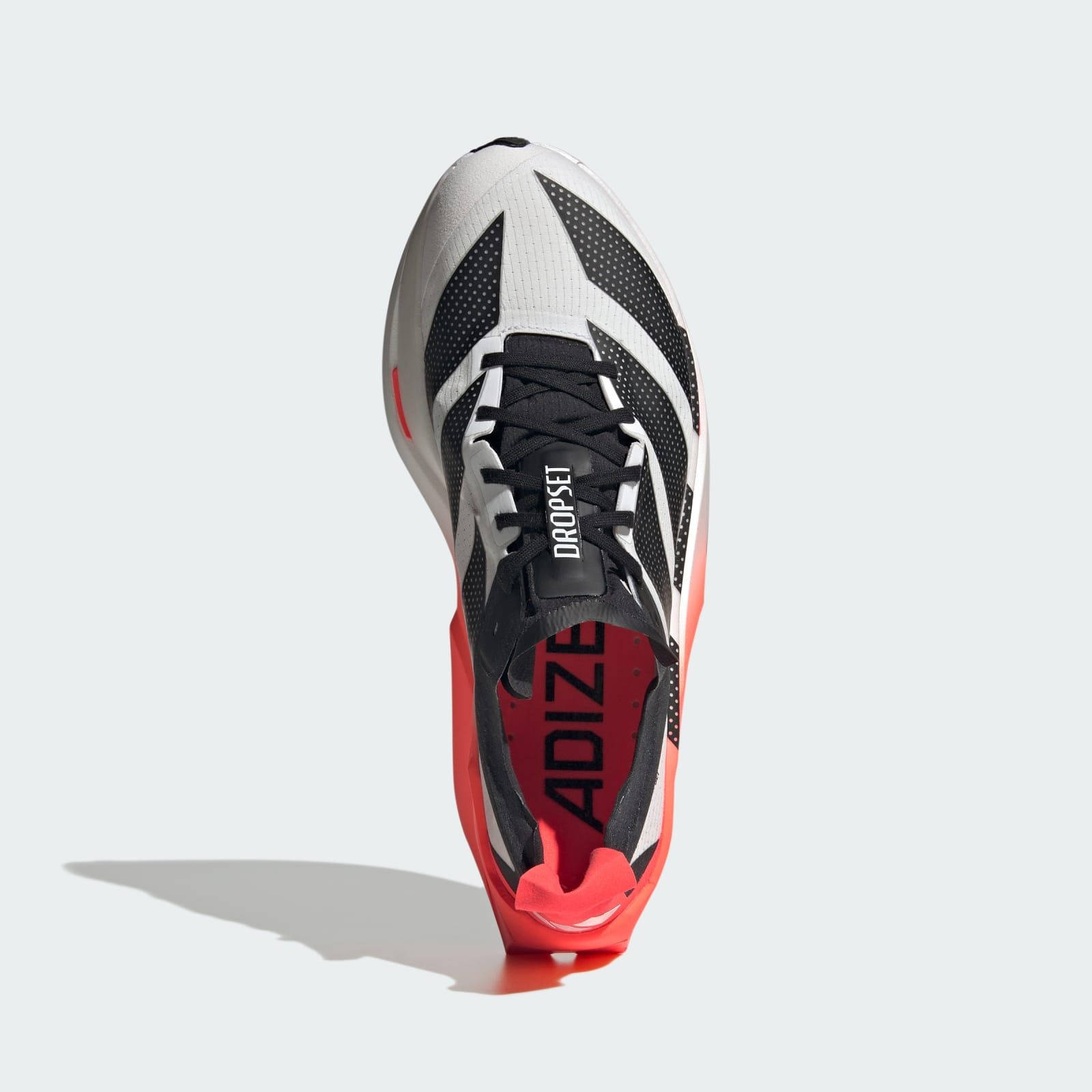 adidas Adizero Dropset Elite White Solar Red