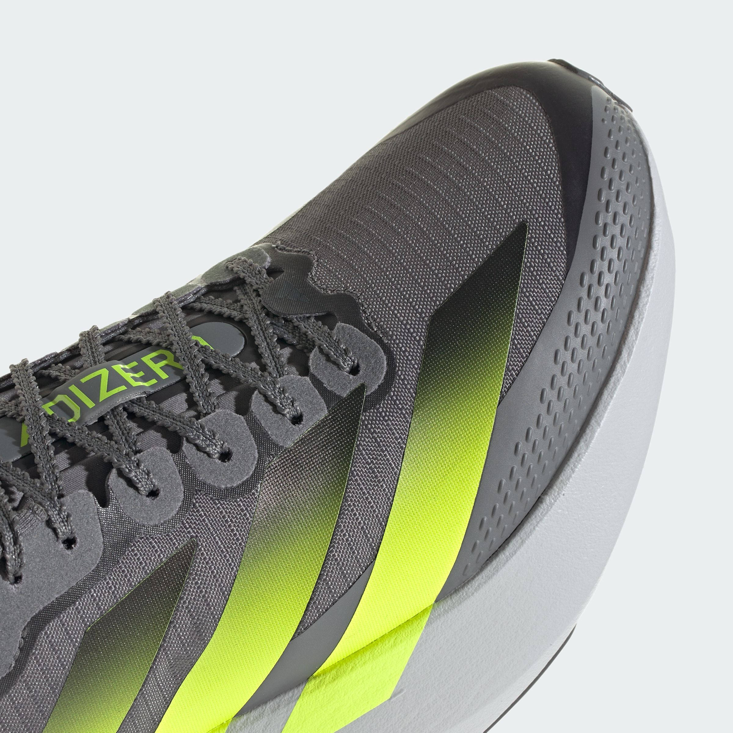 adidas Adizero EVO SL ATR Grey Volt KK2686 toe