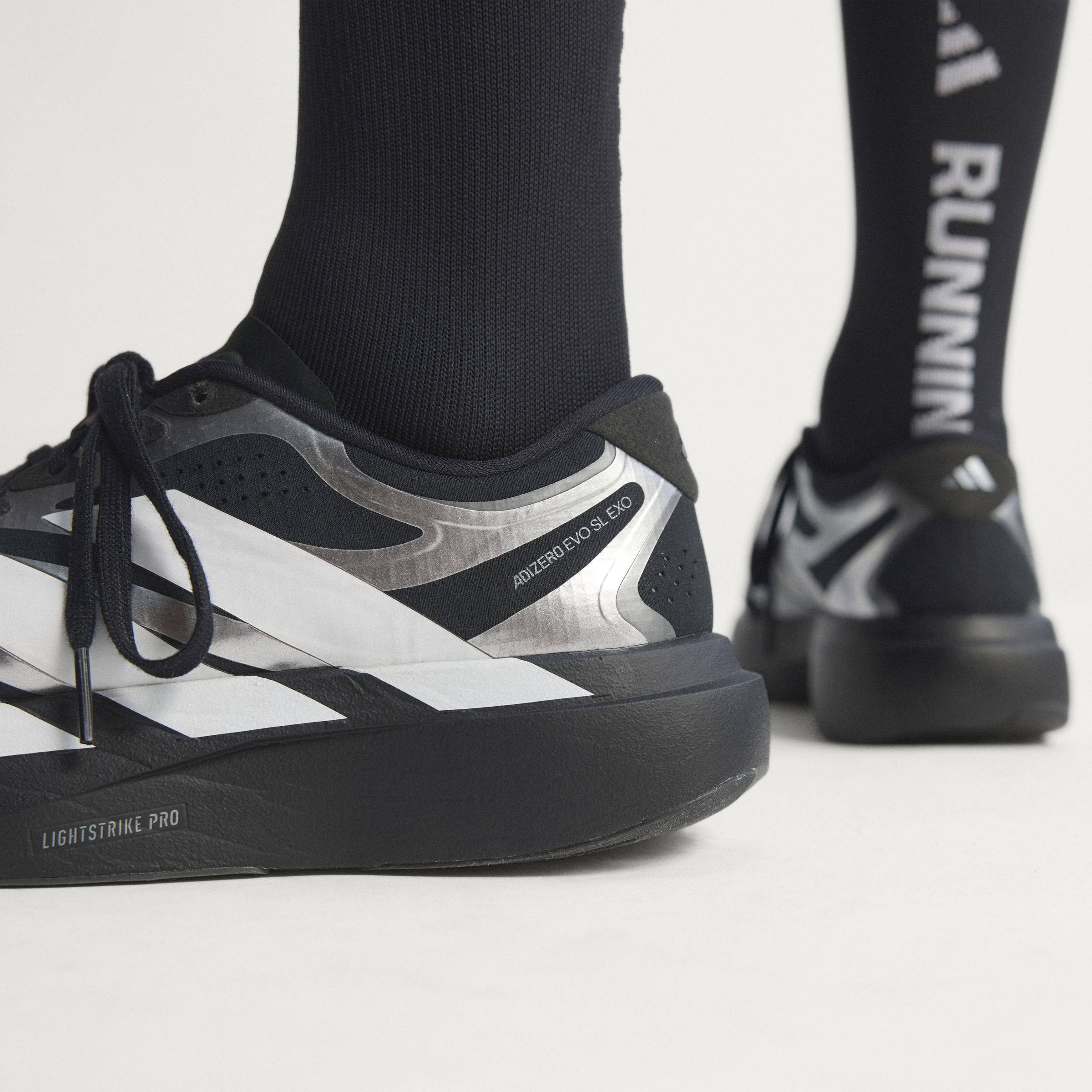 adidas Adizero EVO SL EXO Black White Silver | KI4764 | The Sole