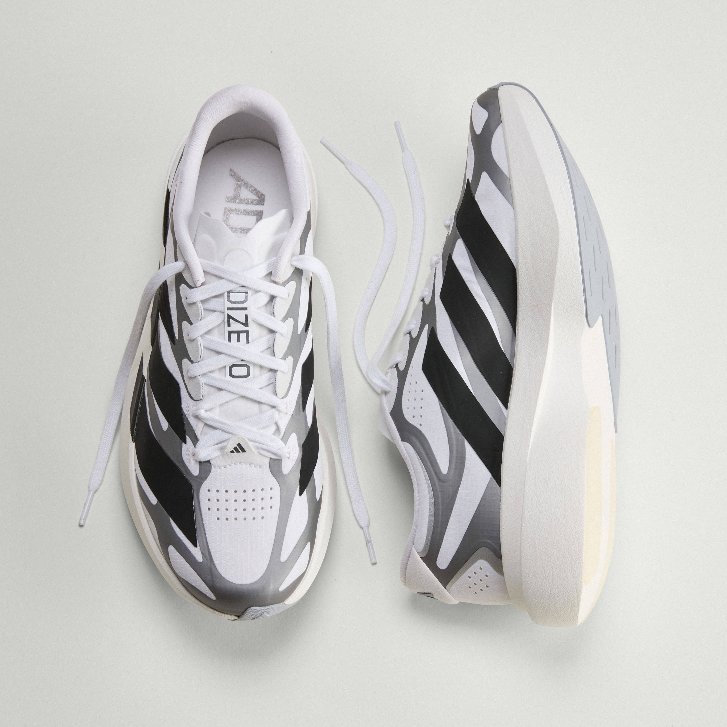 adidas Adizero EVO SL EXO White Black Silver Top 1
