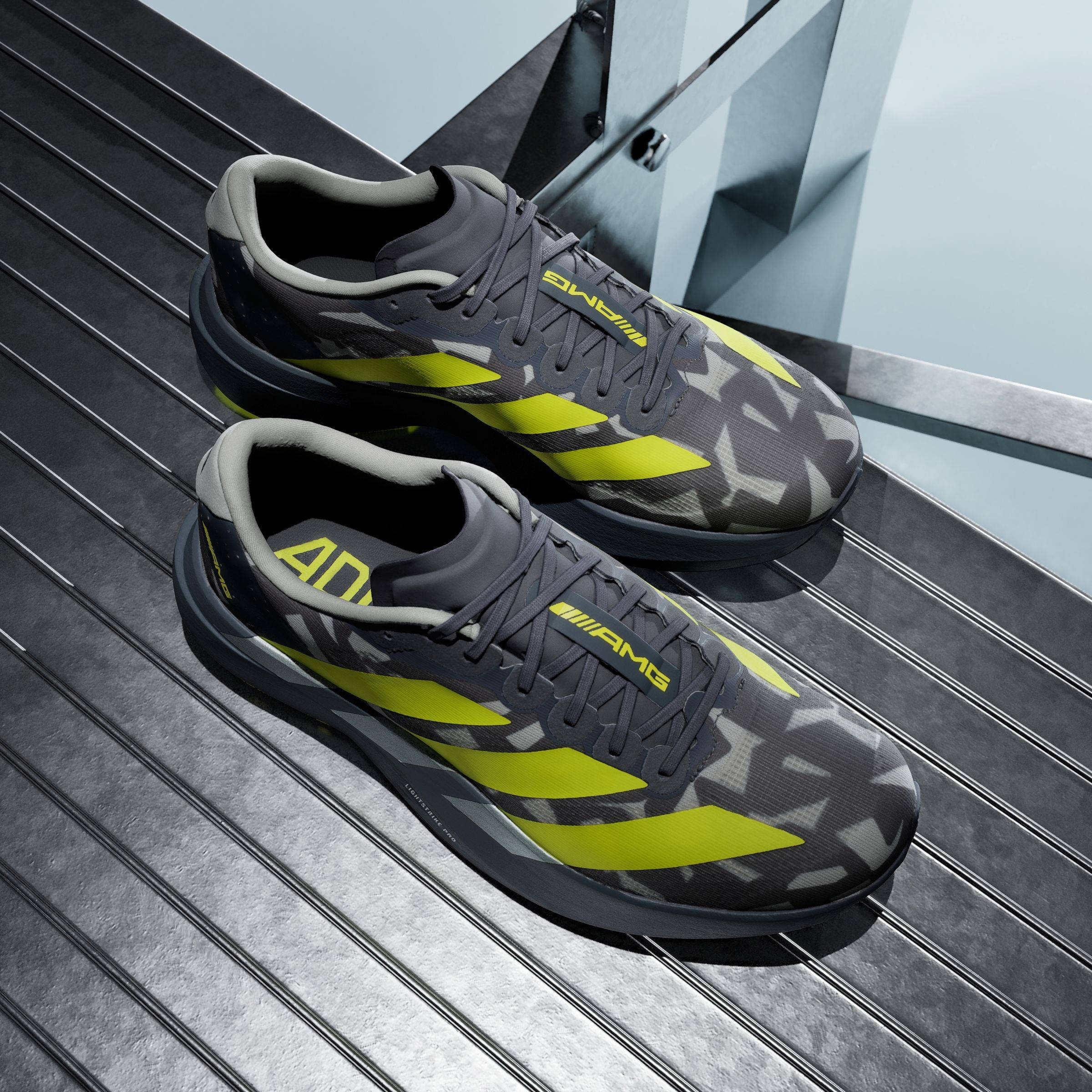 adidas Adizero EVO SL Mercedes-AMG Aurora Onix KI7297 from top