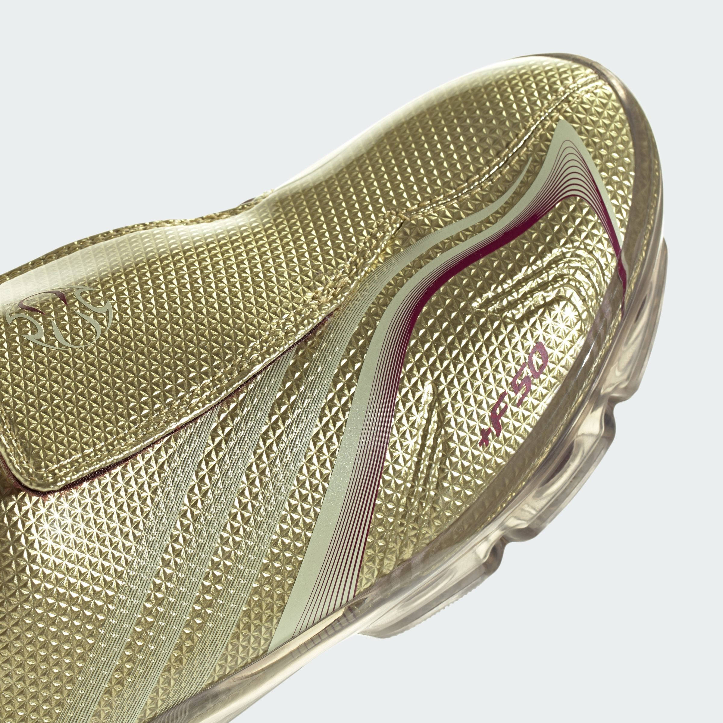 adidas F50 Adiframe Ice Gold Metallic IH1657 toe