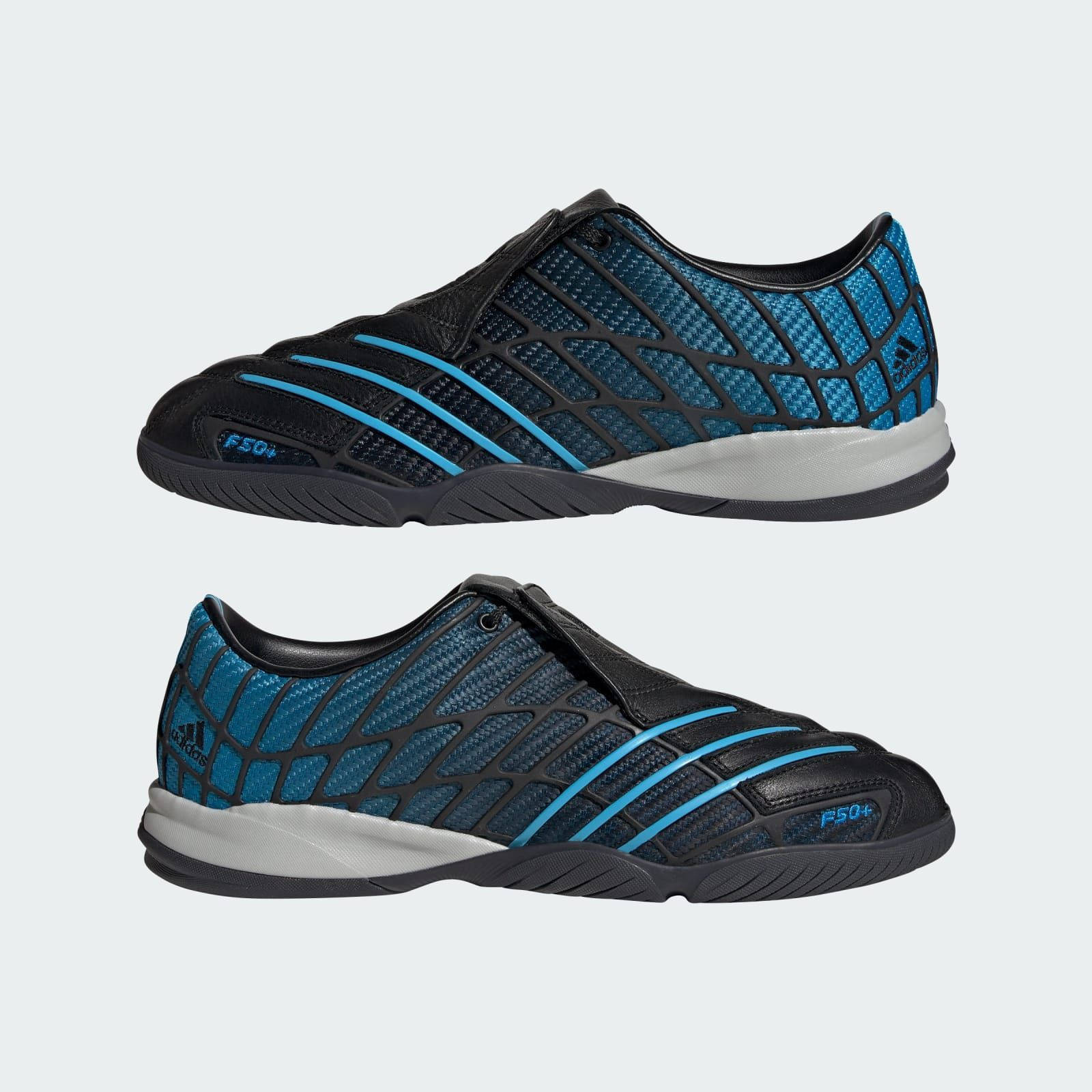 adidas F50 Sala Black Sky Rust HQ9243 feature
