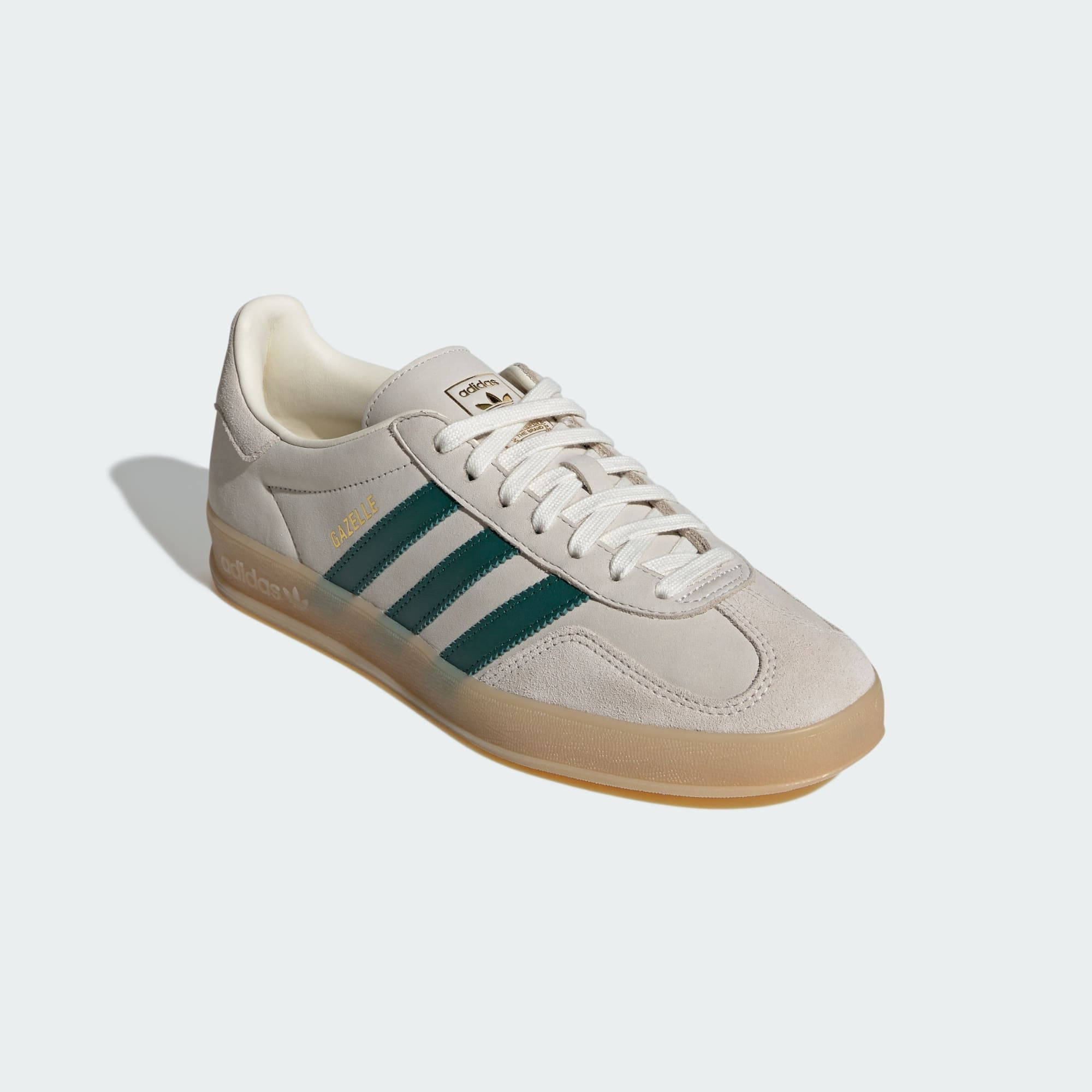 adidas Gazelle Indoor Cream Green Gum IH9675 front