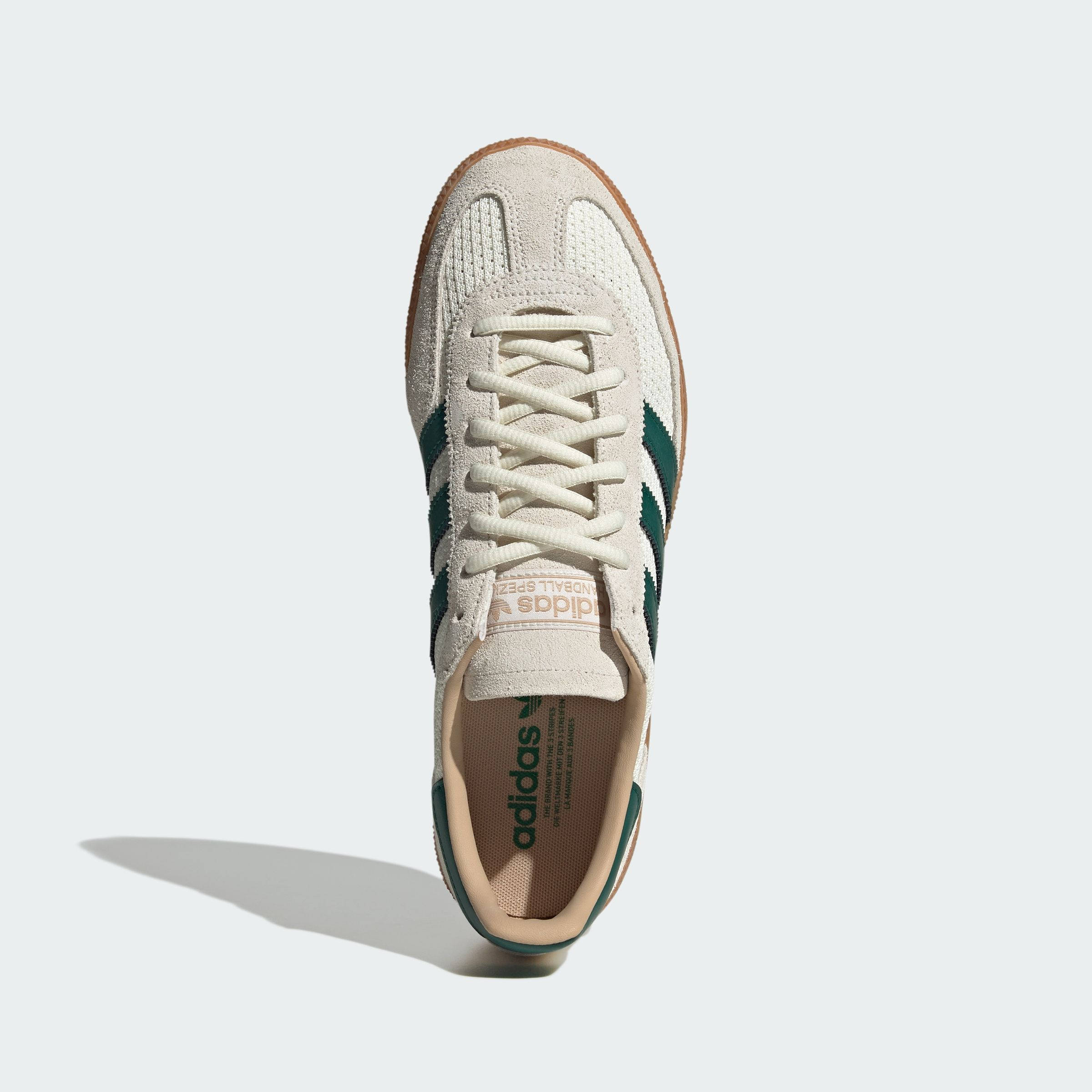 adidas Handball Spezial Off White Green Gum IH6592 middle
