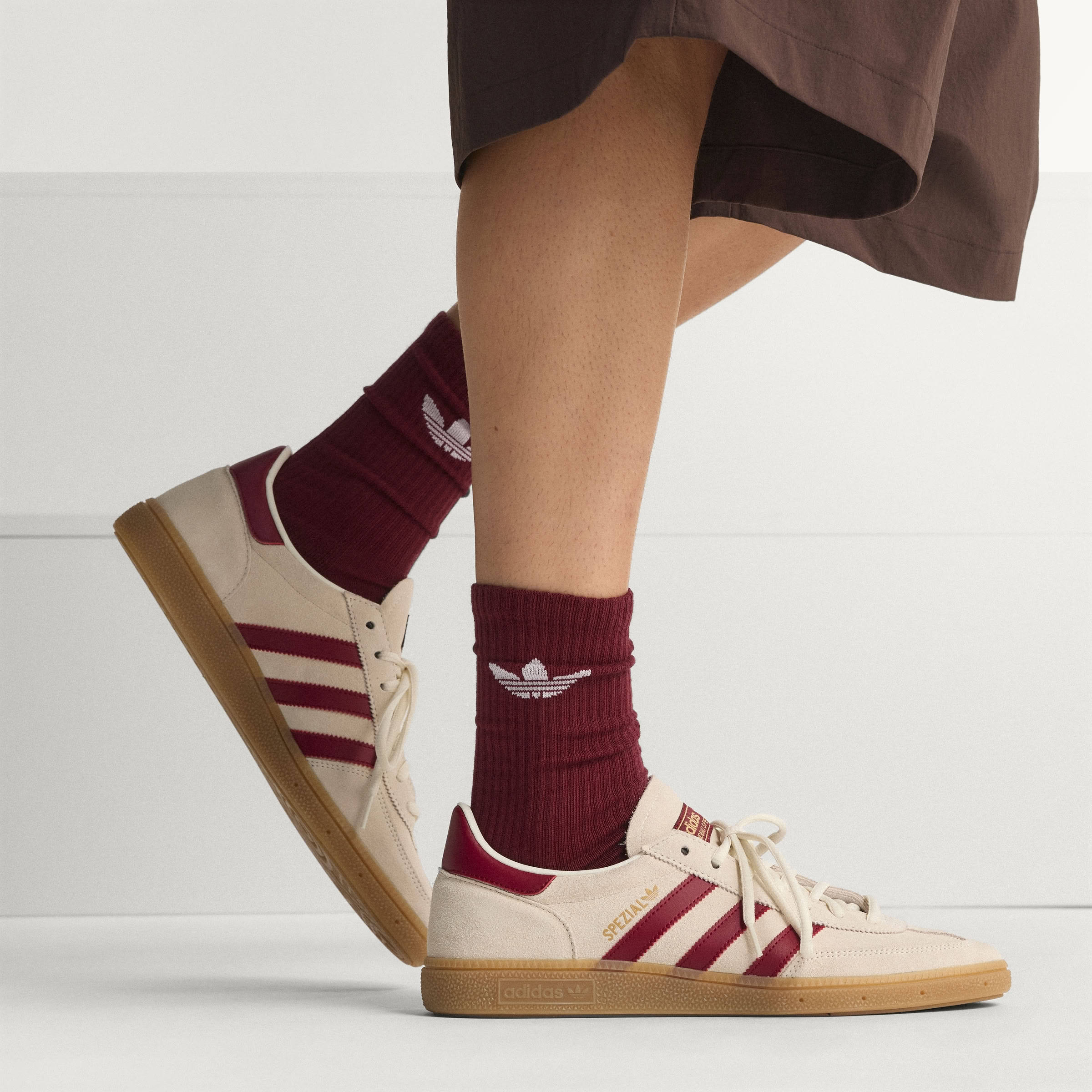 adidas Handball Spezial Spain Beige On Foot
