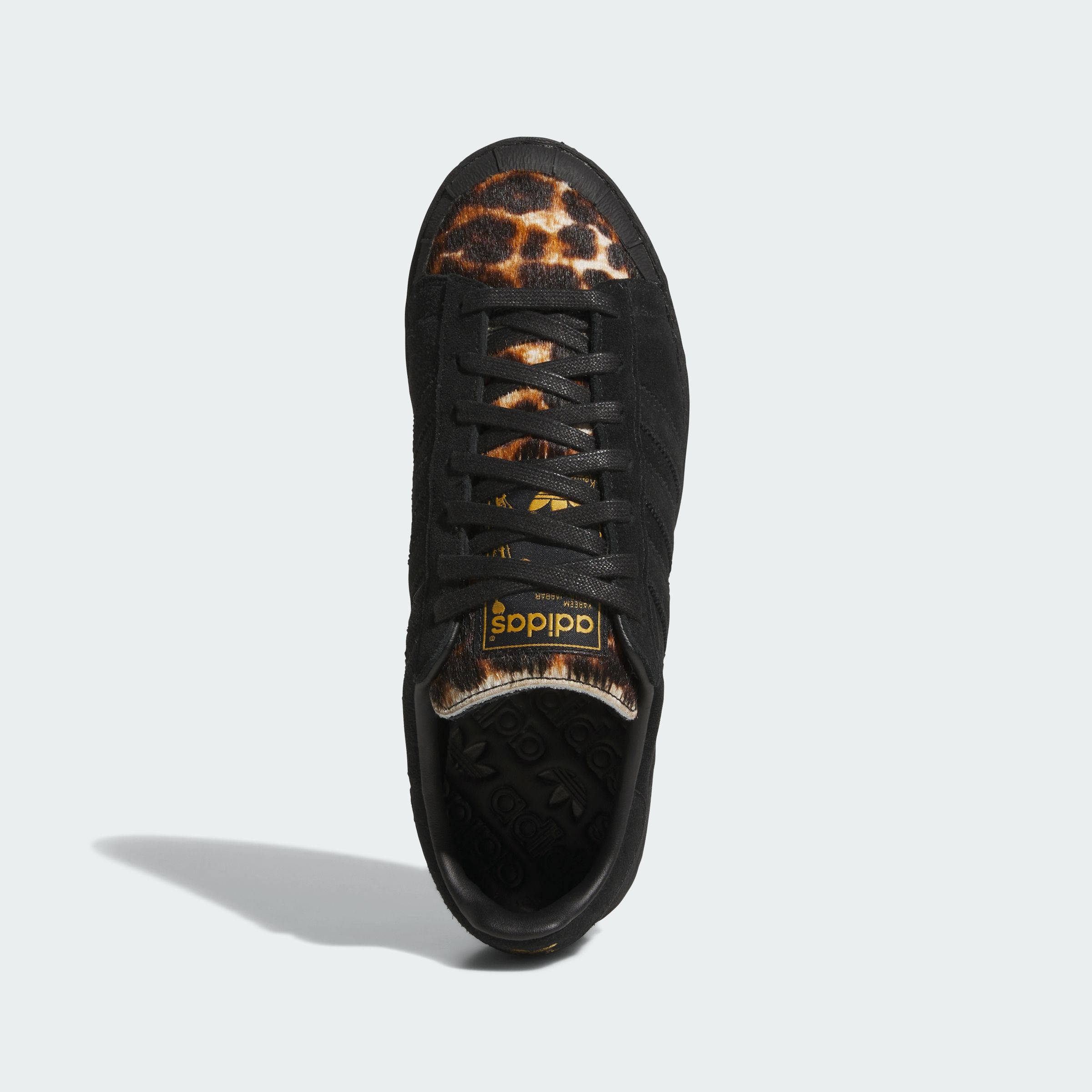 adidas Jabbar Lo Shell OG Black Animal Print KJ4280 middle