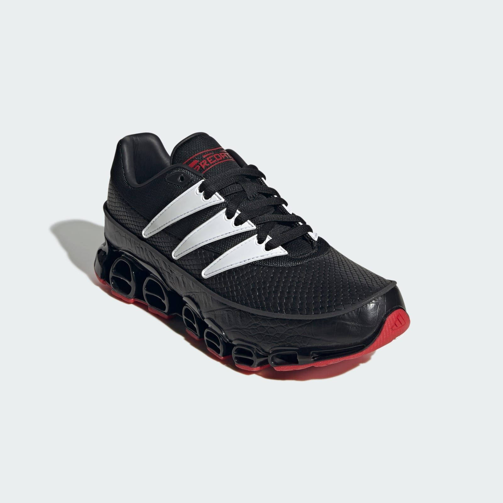 adidas Megaride Predator 94 Black Better Scarlet JR2196 front