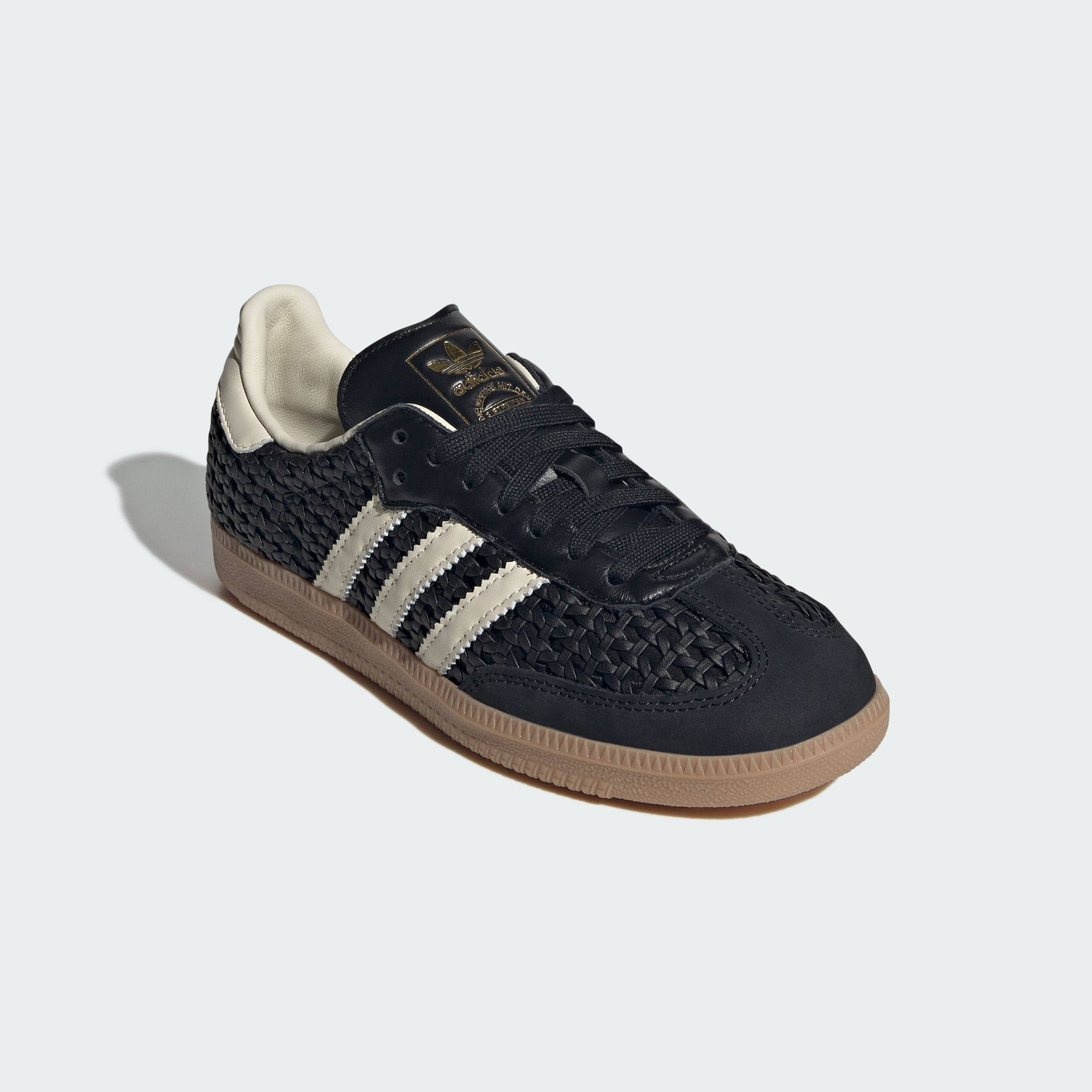 adidas Samba Basketweave Black HQ9282 front