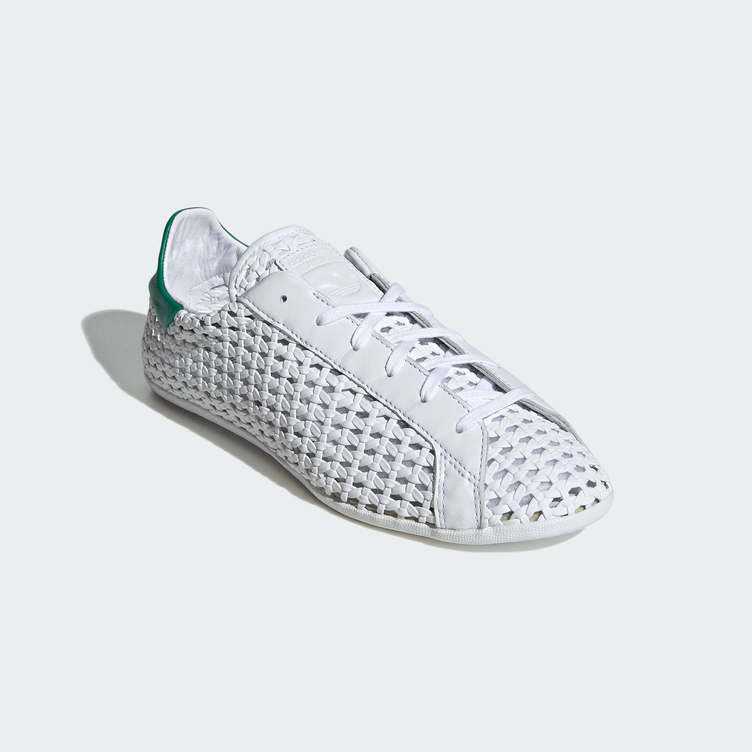 adidas Stan Smith Basketweave White Green IH9356 front
