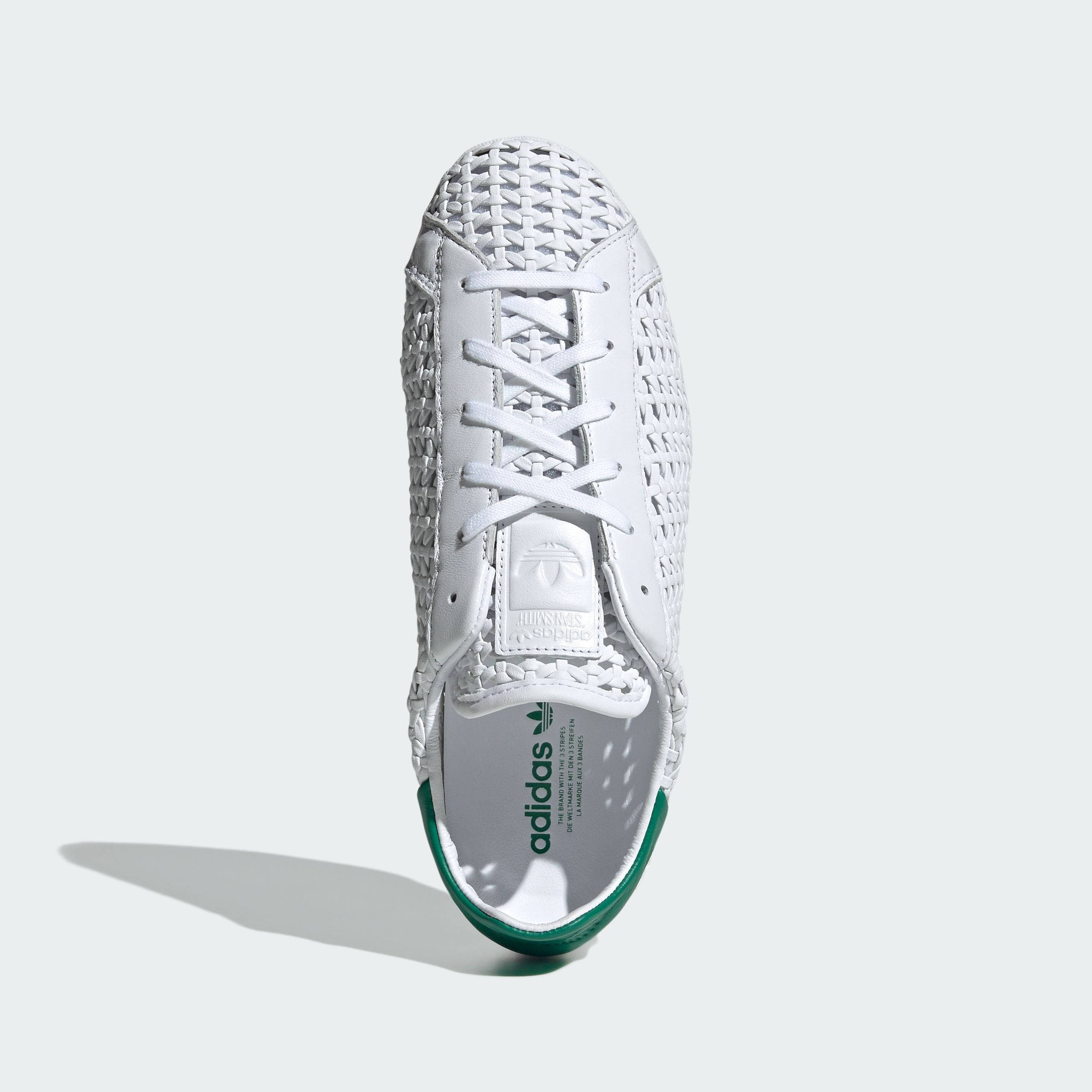 adidas Stan Smith Basketweave White Green IH9356 middle